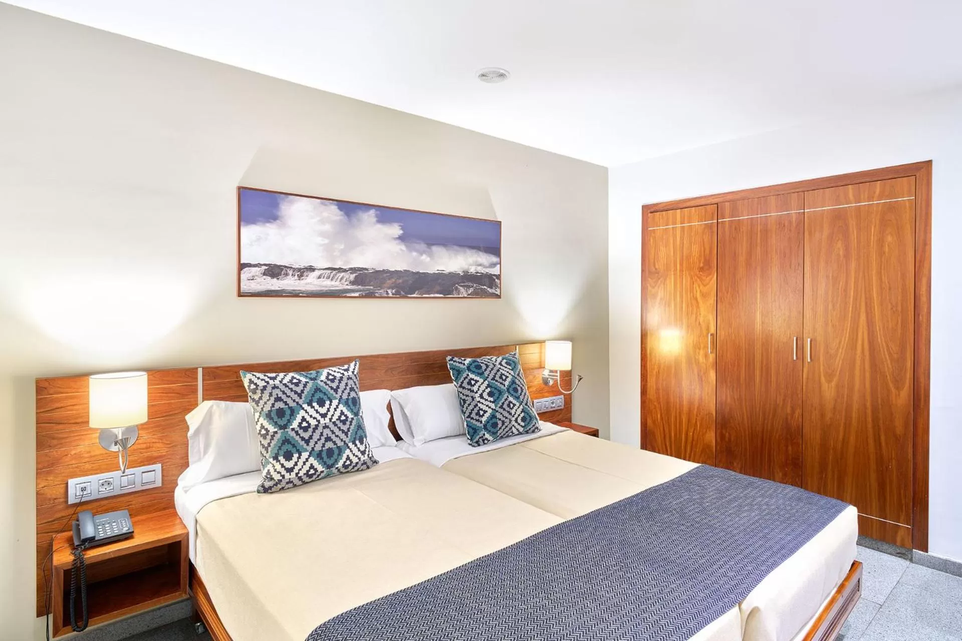 Bed in Hotel Torre Del Conde