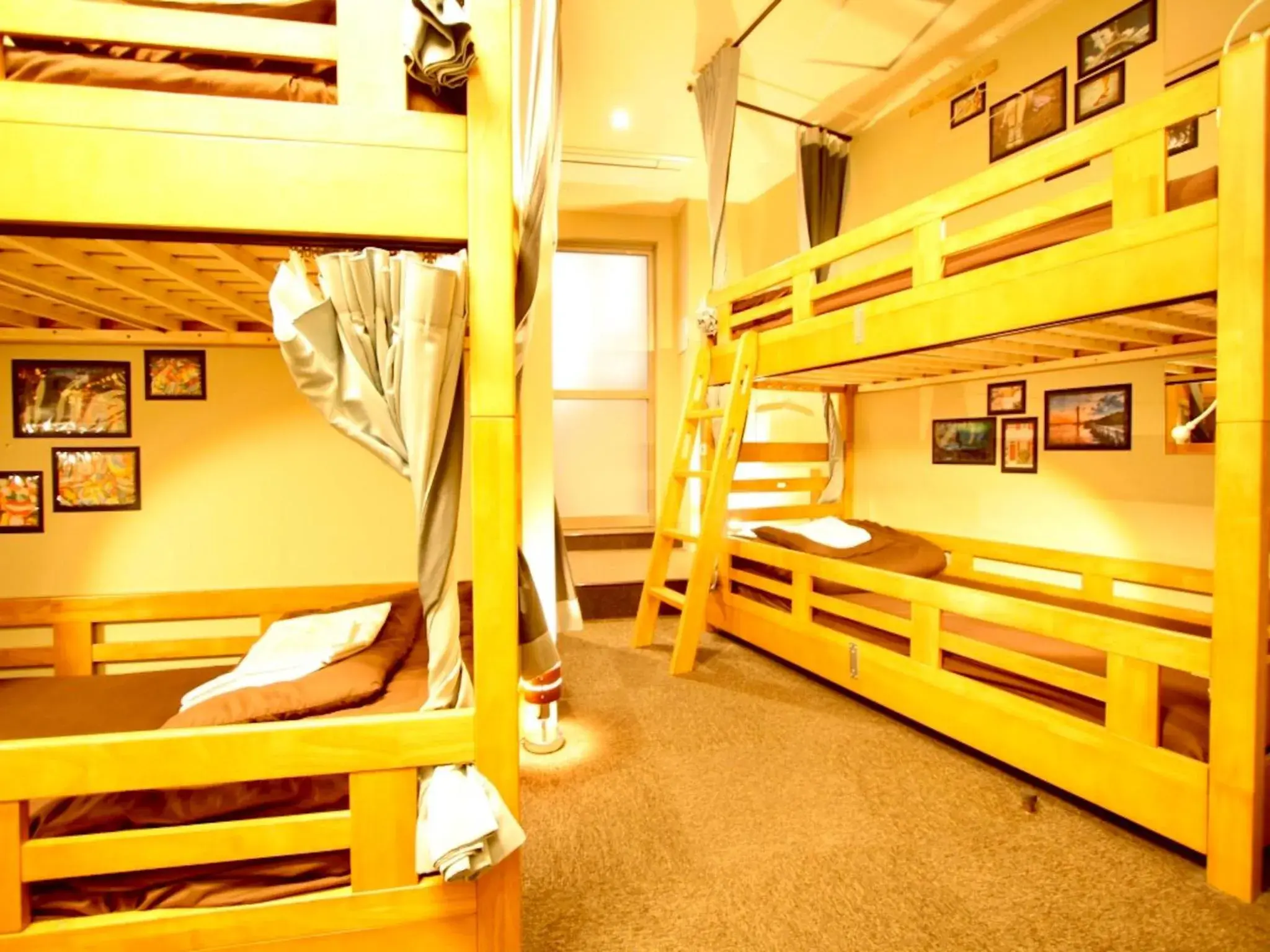 Bedroom, Bunk Bed in Osaka Guesthouse Nest