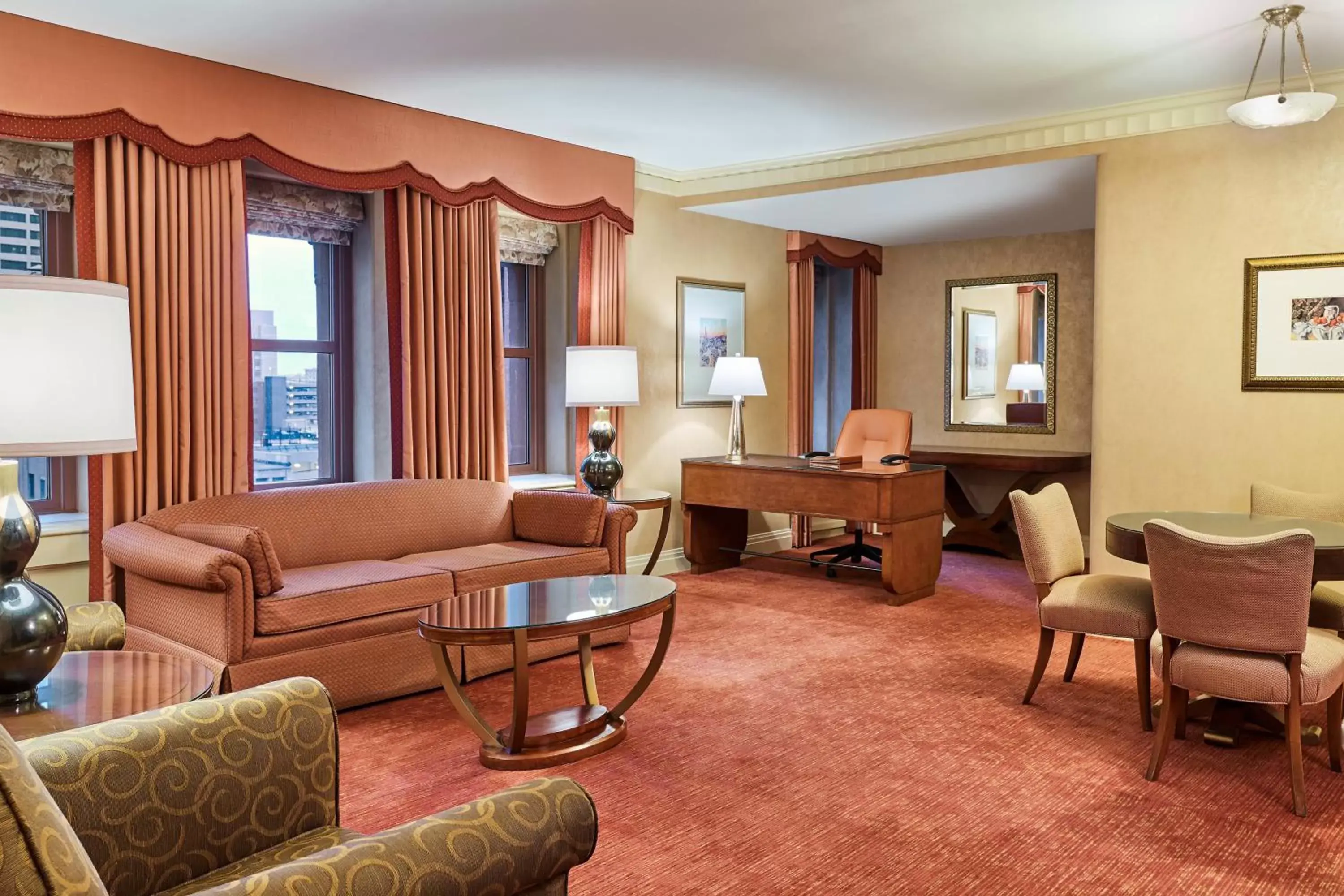 Living room, Seating Area in The Brown Palace Hotel and Spa, Autograph Collection