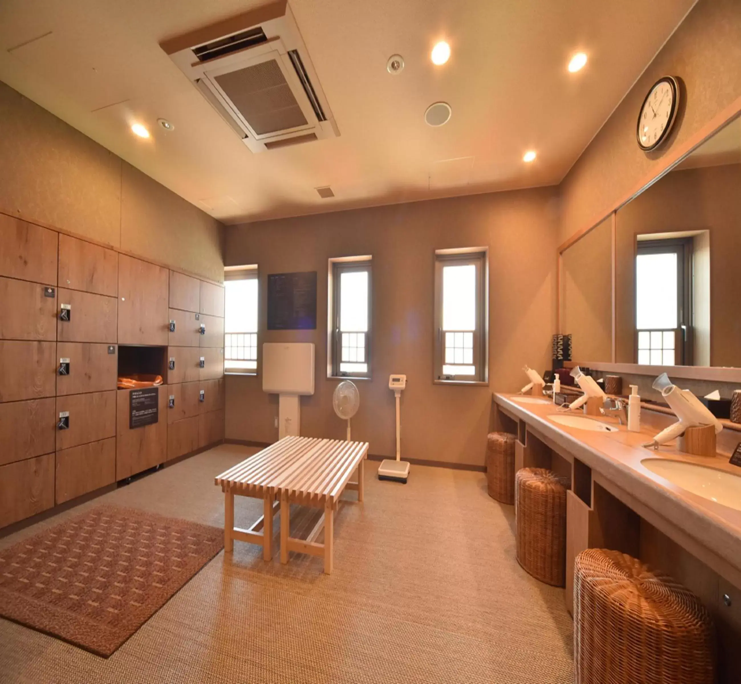 Hot Spring Bath, Dining Area in Dormy Inn Abashiri