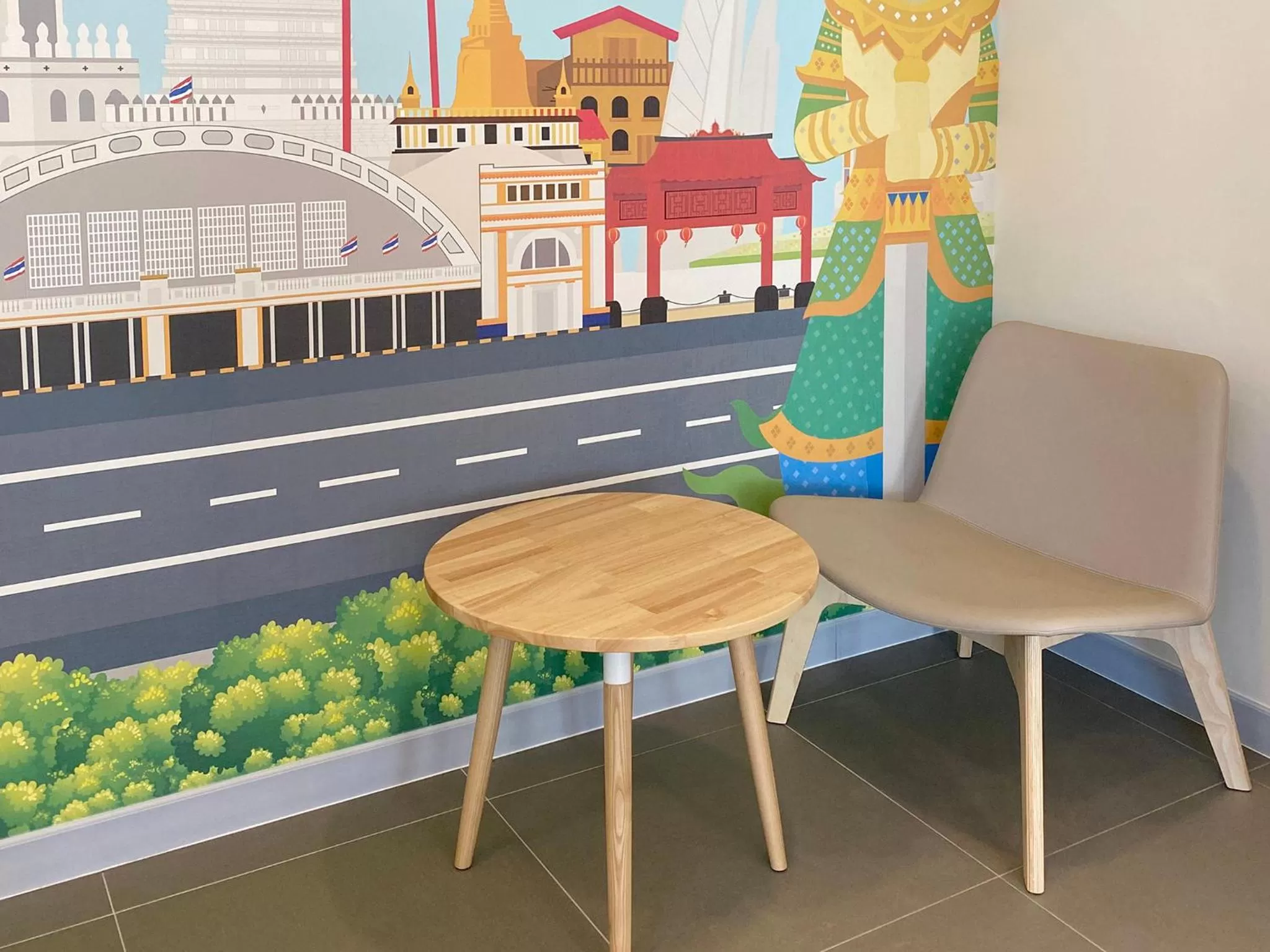 Lobby or reception in HOP INN Bangkok Bangna