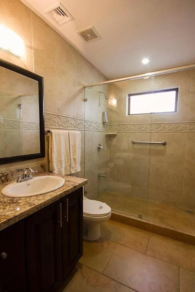 Day, Bathroom in Monaco Condominiums