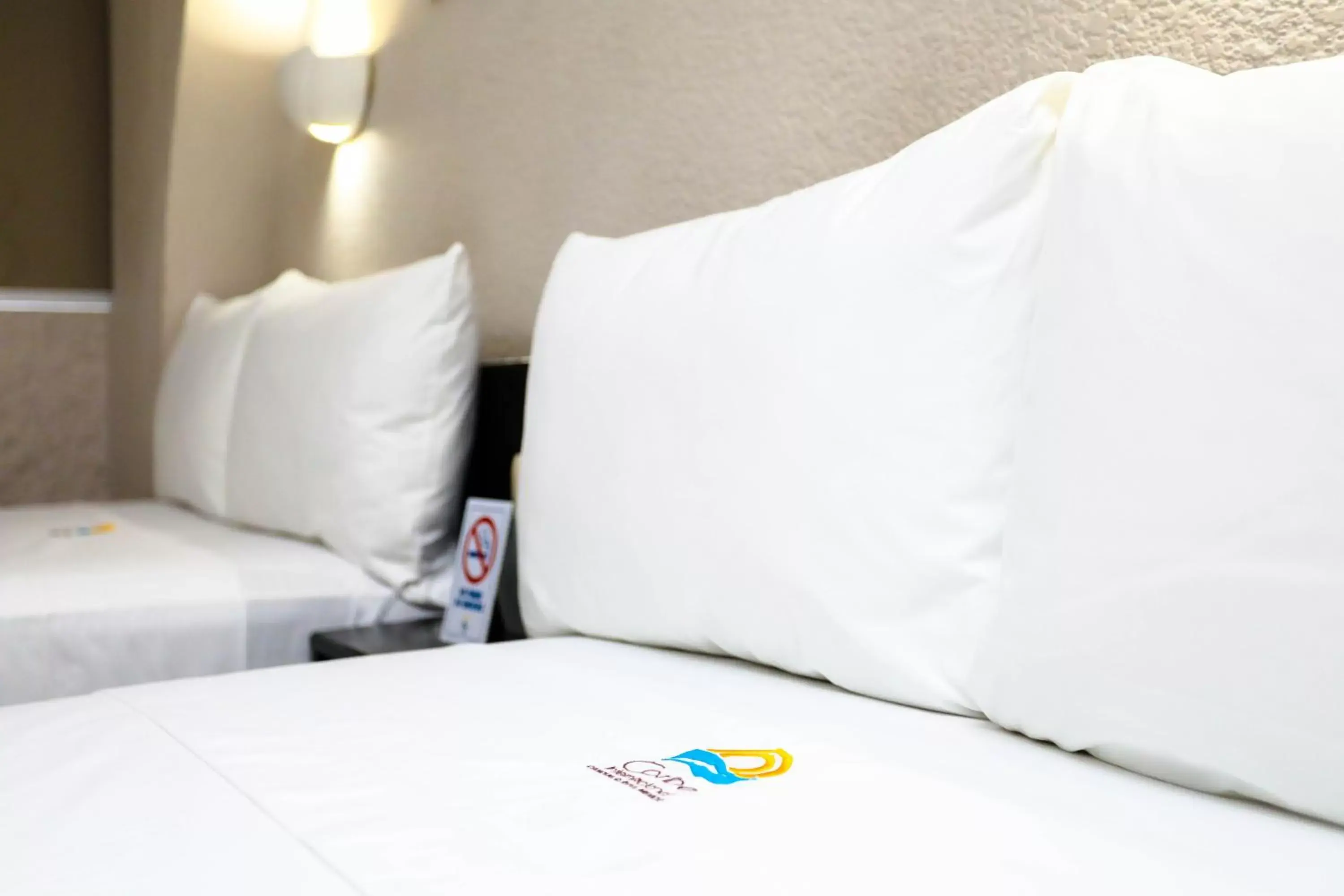 Bed in Hotel Caribe Internacional Cancun