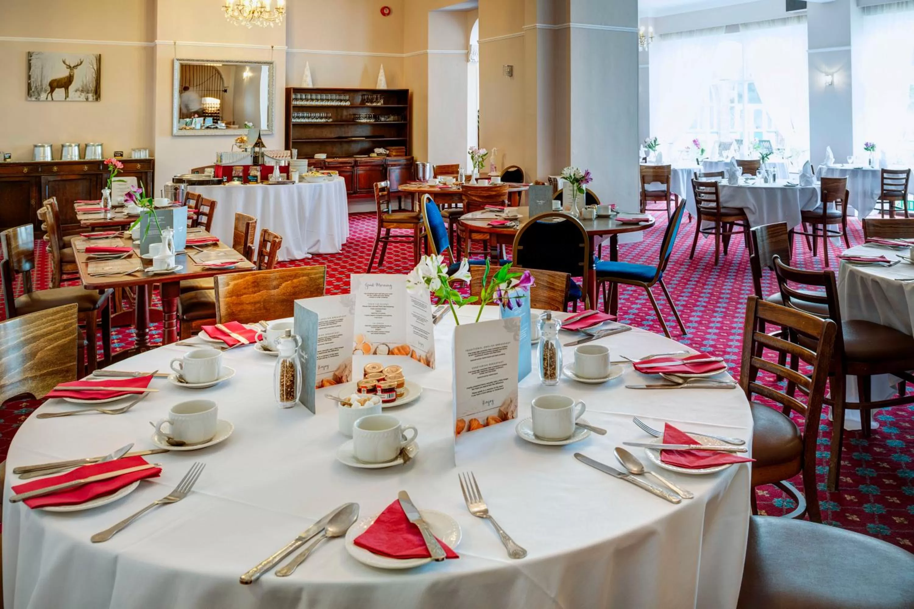 Continental breakfast in Lord Haldon Country Hotel, Sure Hotel Collection by Best Western