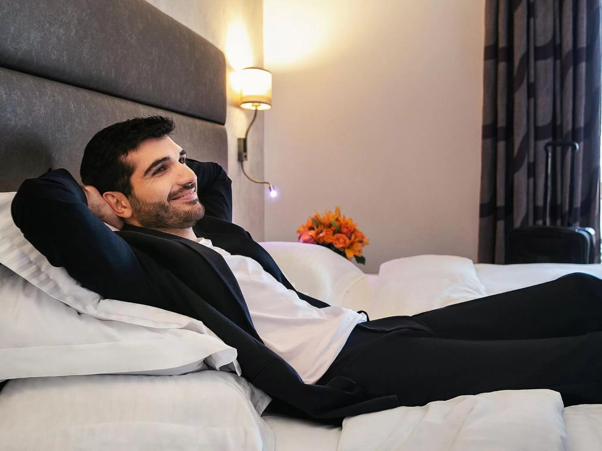 Bedroom, Bed in Gefinor Rotana – Beirut