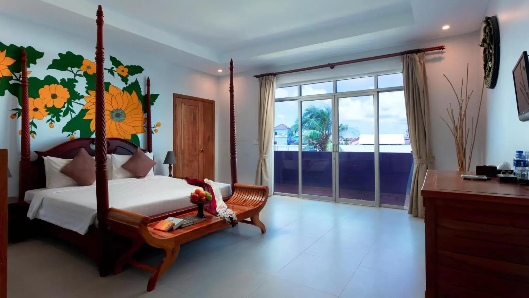 Bedroom in Indra Porak Residence Hotel