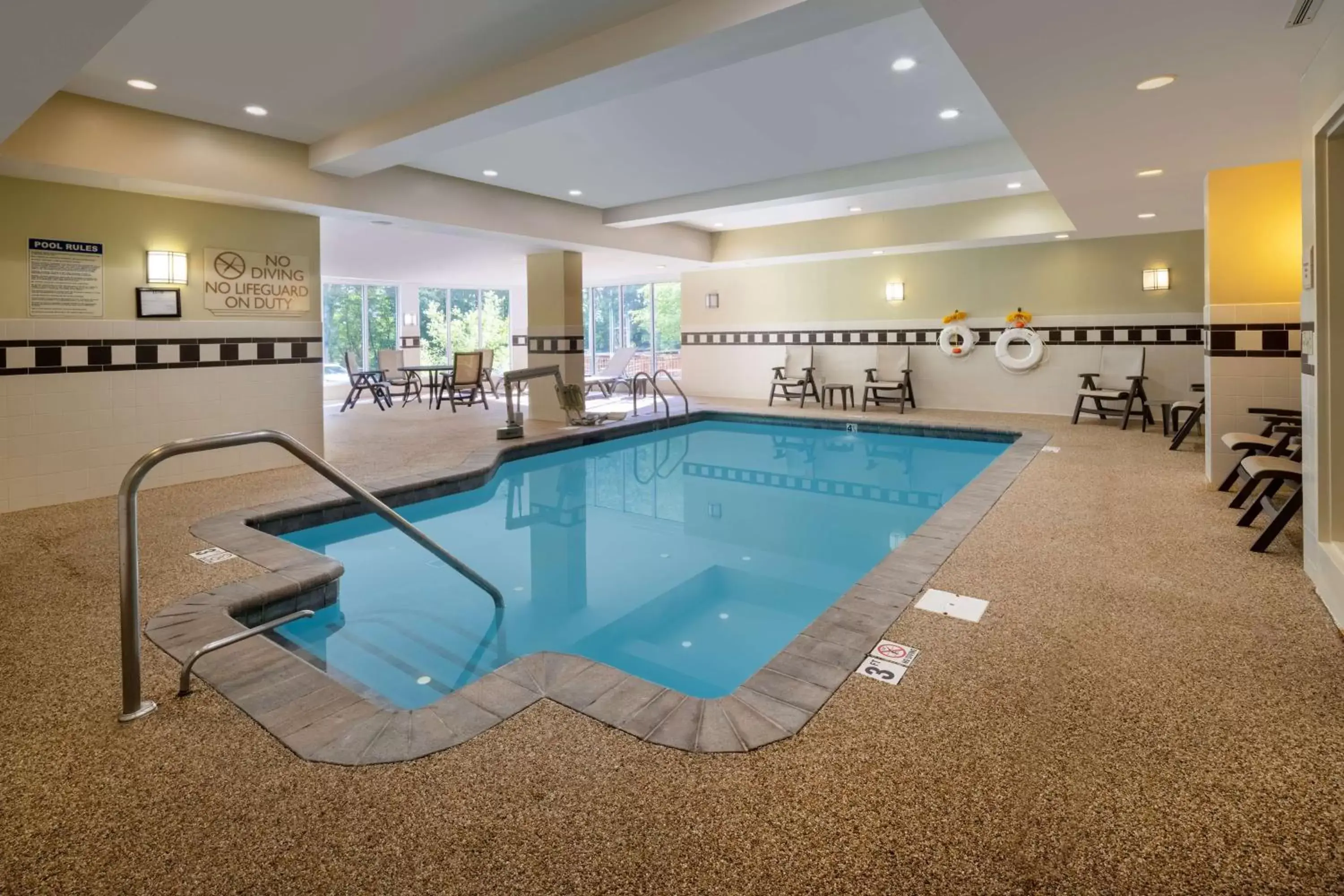 Pool view, Swimming Pool in Hilton Garden Inn Mystic/Groton