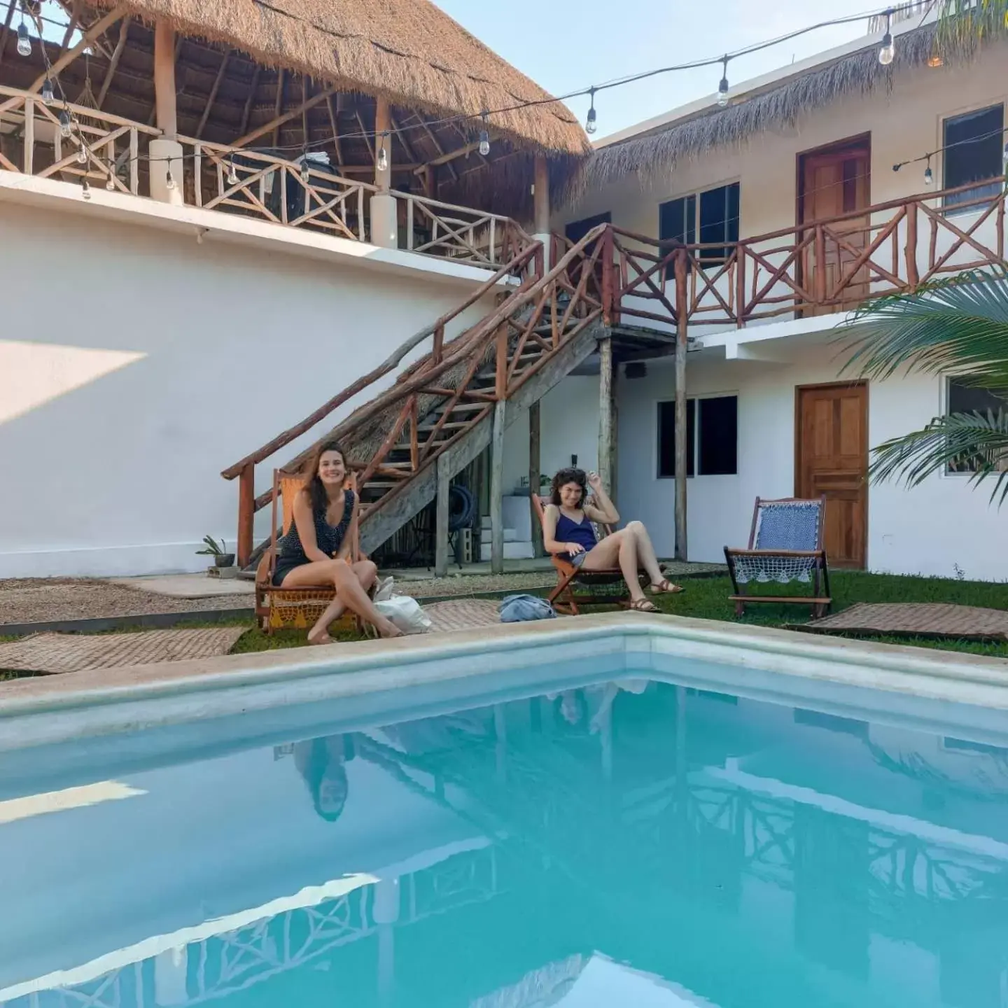 Swimming Pool in Hotel Xa´an Bacalar