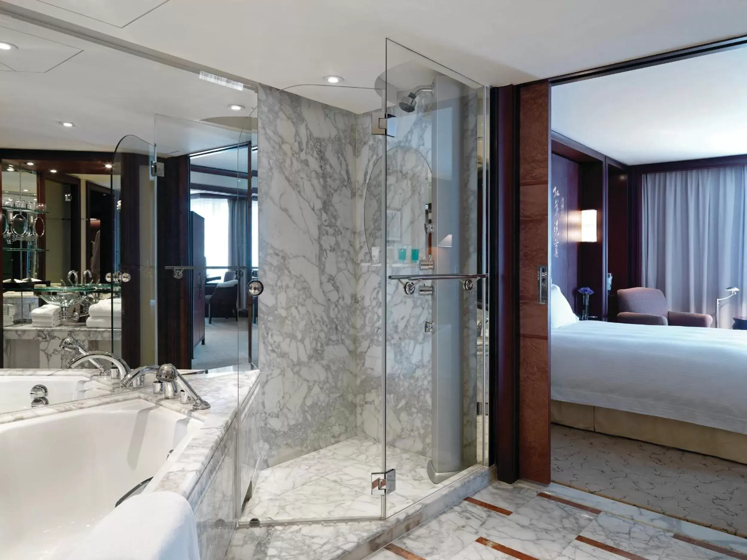 Bathroom in Grand Hyatt Shanghai