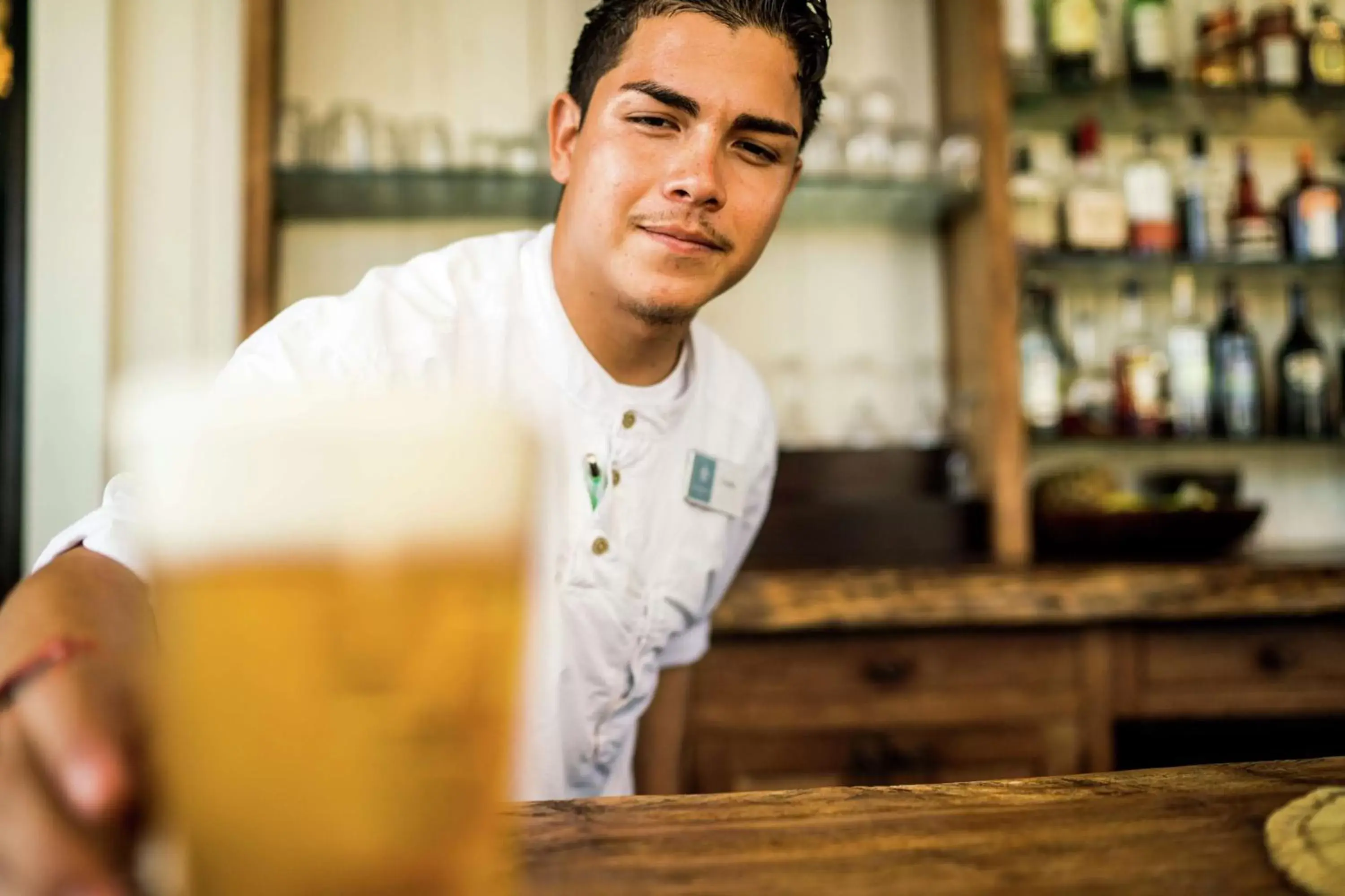 Lounge or bar, Staff in Mahogany Bay Resort and Beach Club, Curio Collection