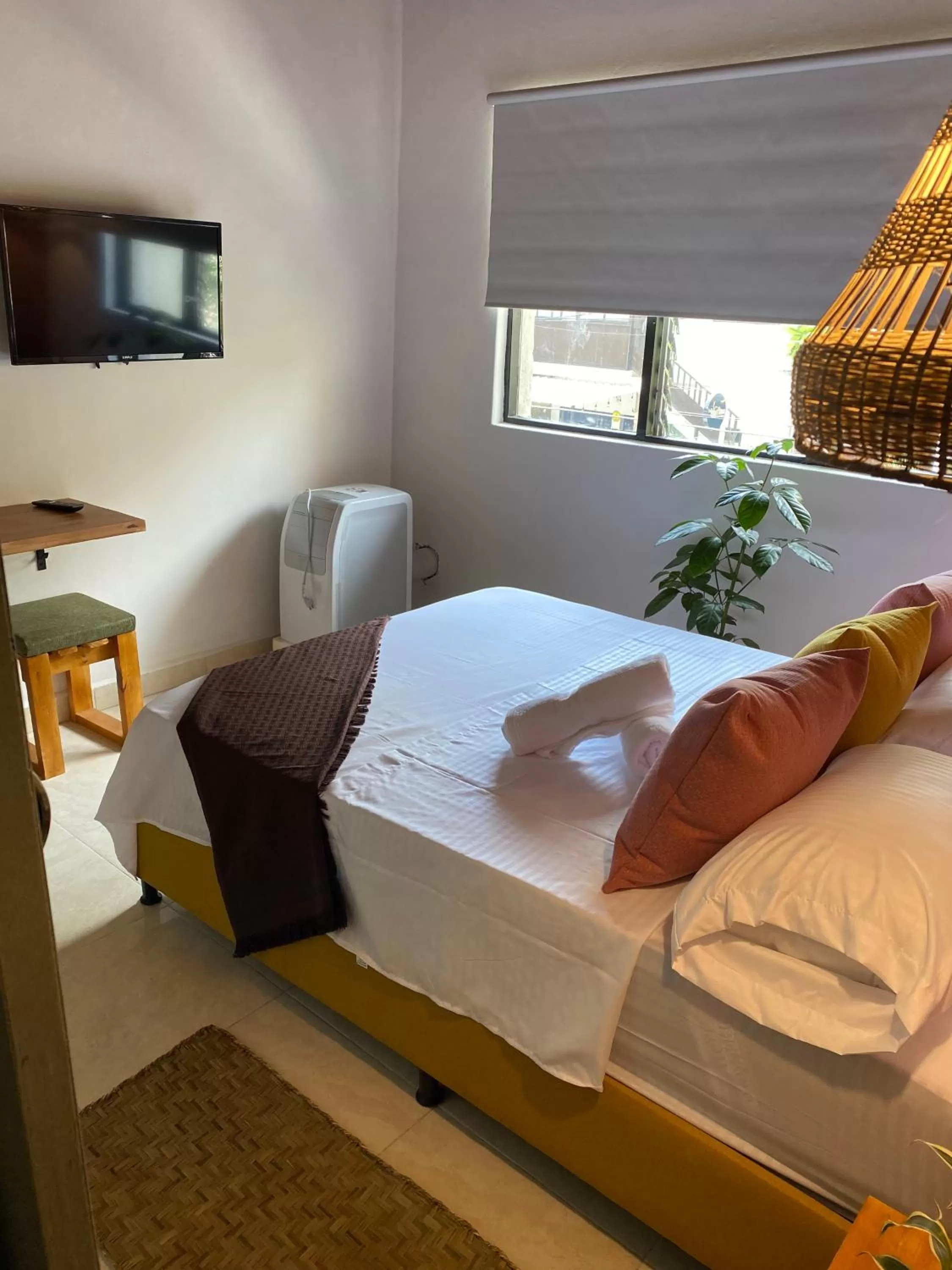 Bed in Luum Guest House