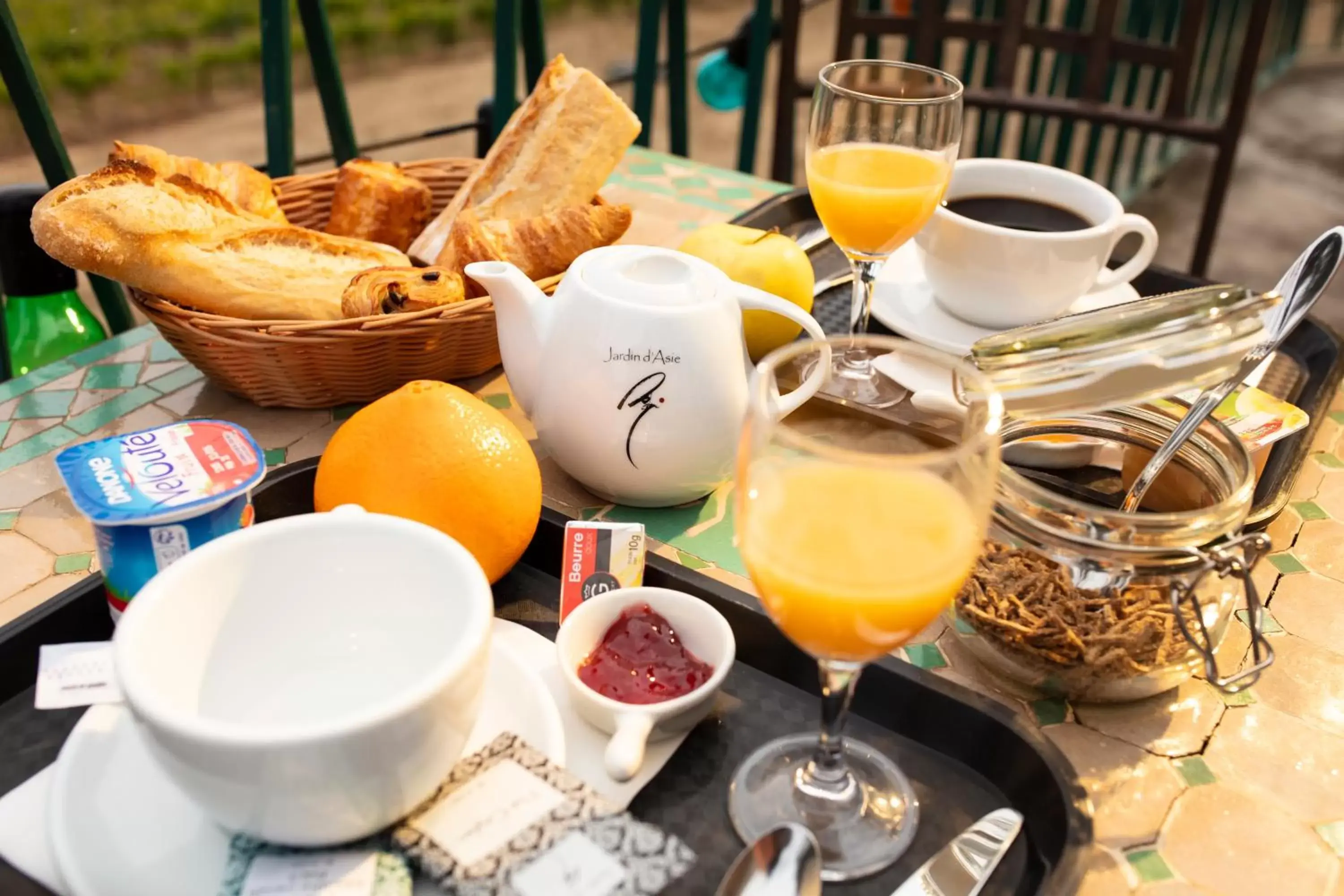 Breakfast in Hotel Les Rocailles