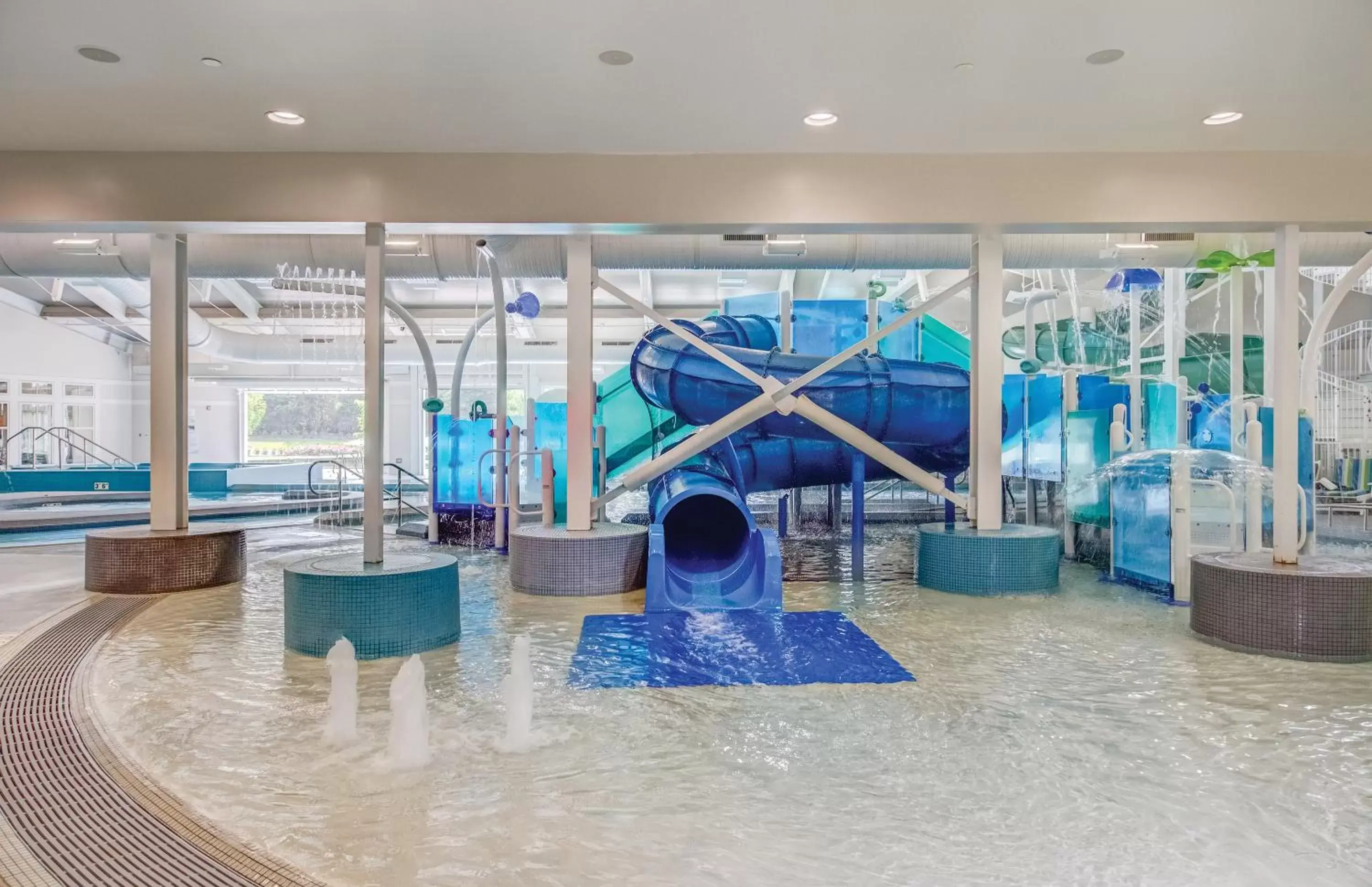Aqua park in Beachwoods Resort