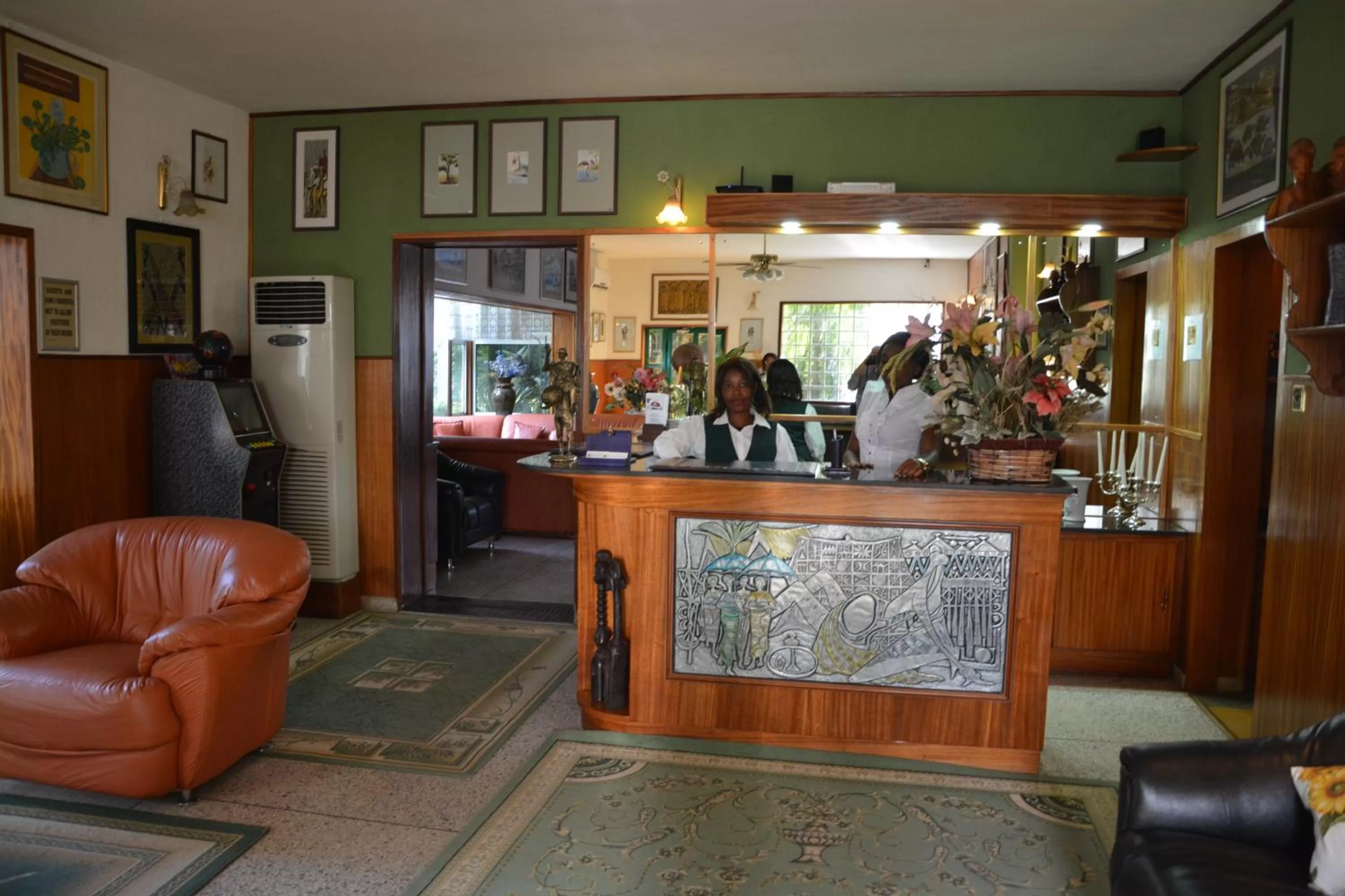 Lobby or reception in Manuela Residence