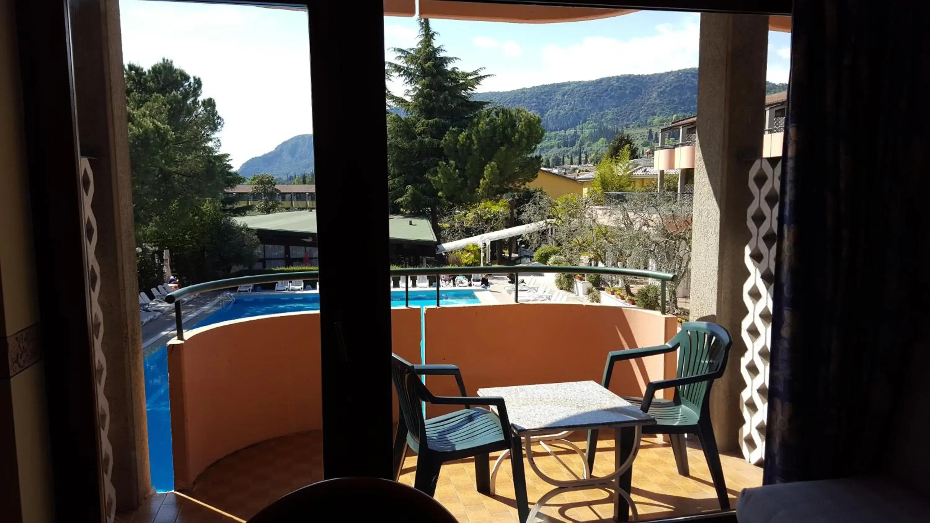 Balcony/Terrace, Pool View in Hotel Royal