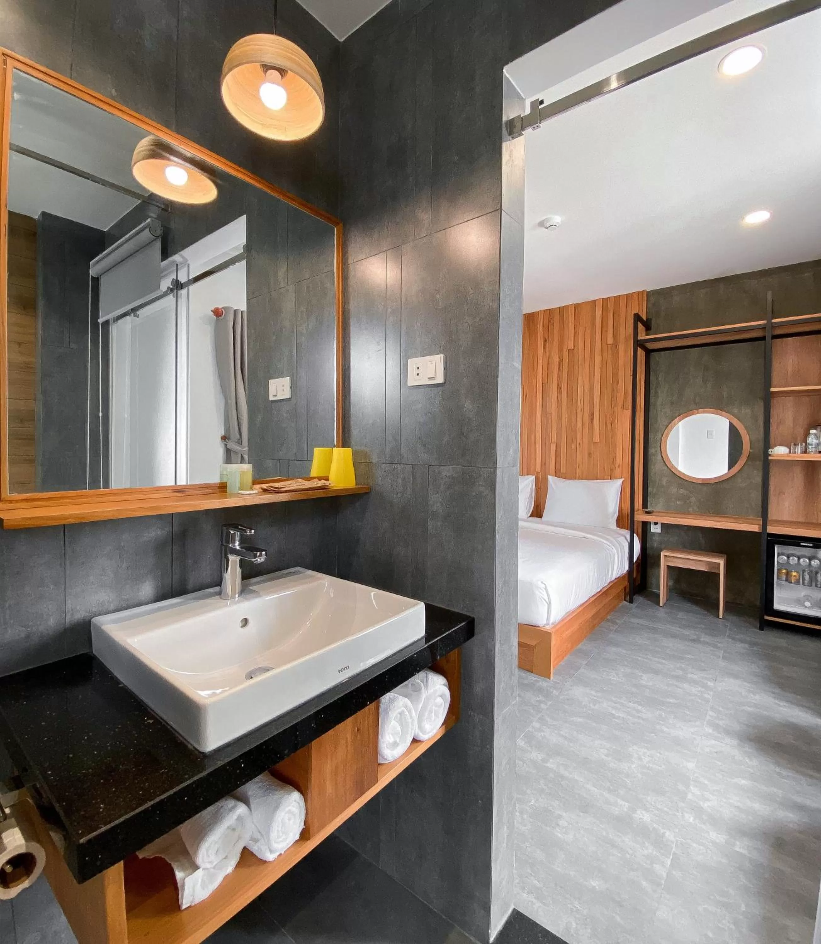 Bathroom, Bed in Coast House Boutique Hotel