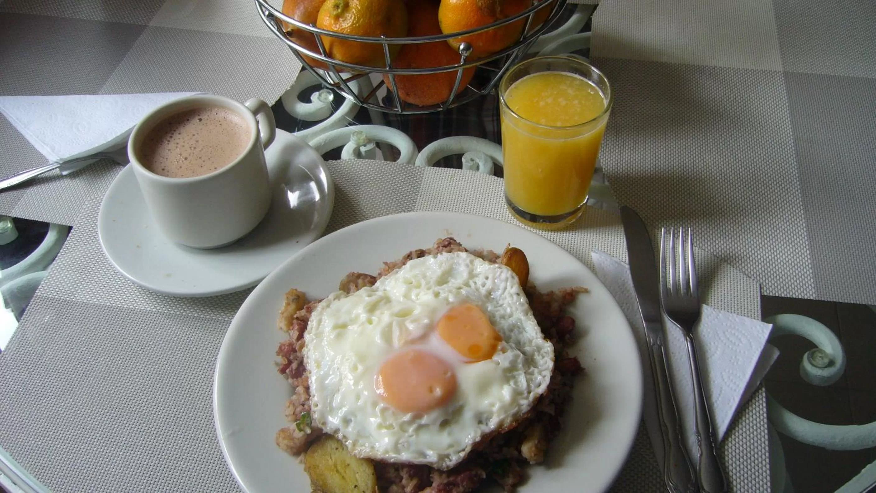 Food and drinks, Food in Hotel Bogotá Gran Marquez