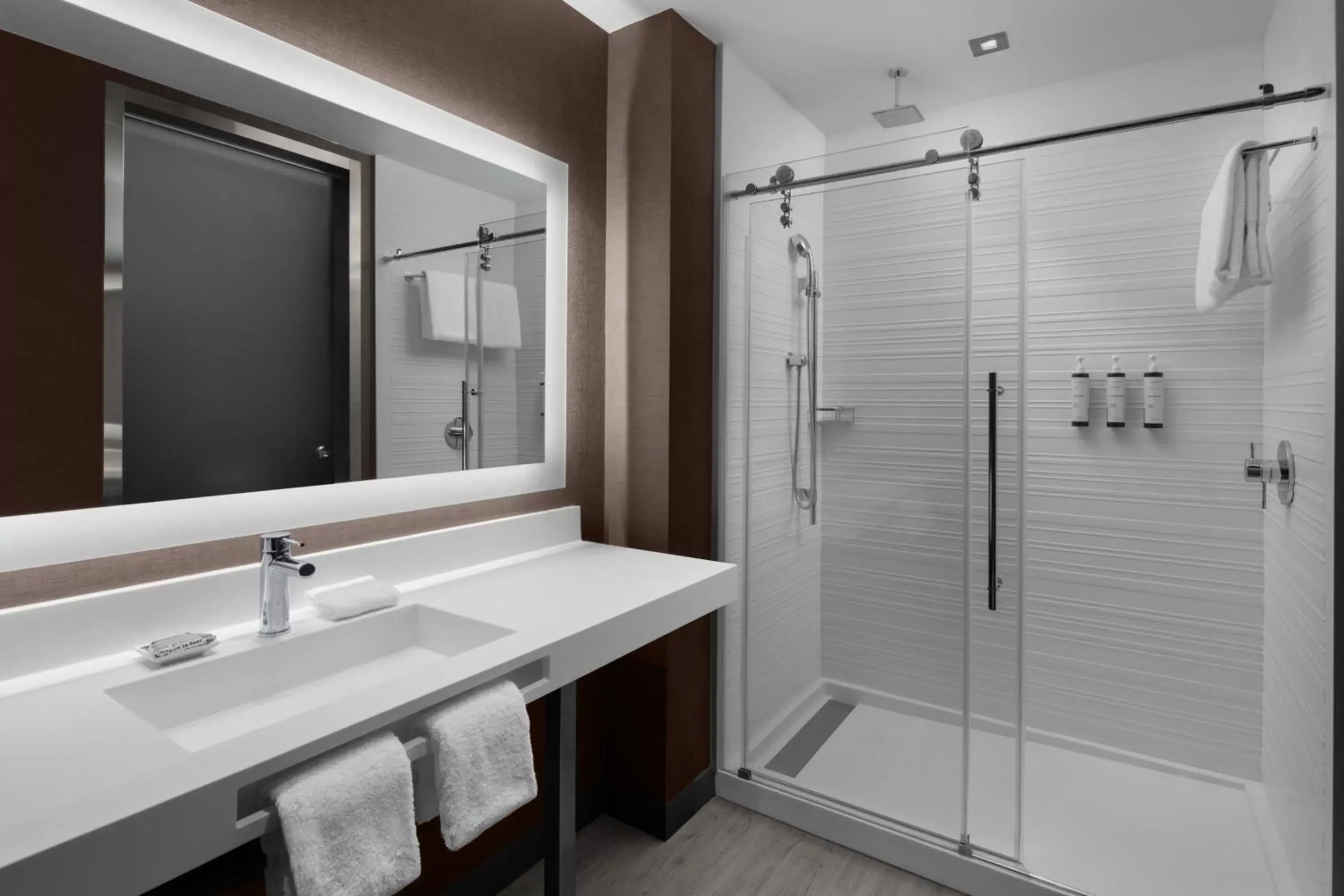 Bathroom in AC Hotel by Marriott San Antonio Riverwalk