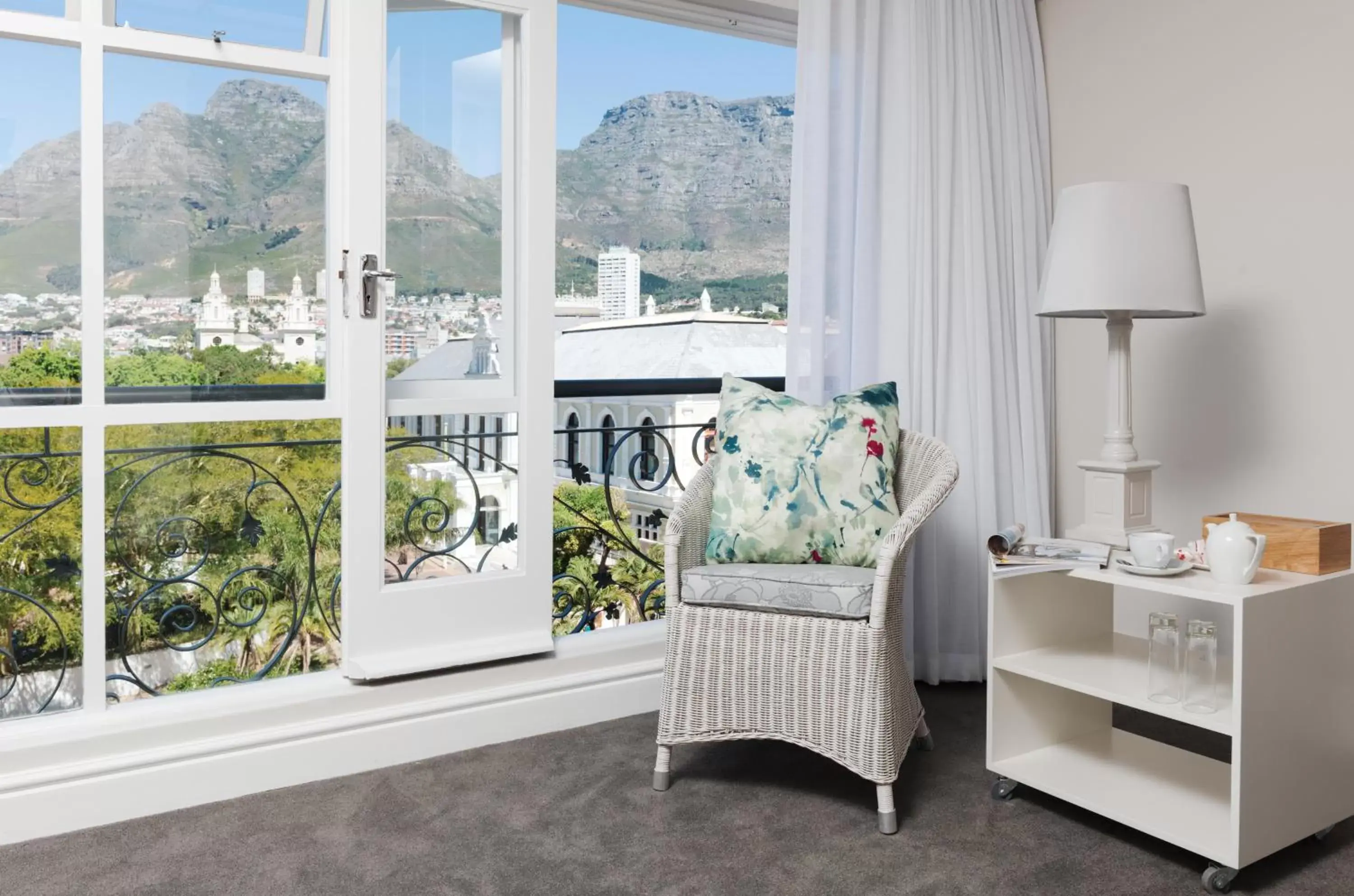 Garden view in Cape Town Hollow Boutique Hotel