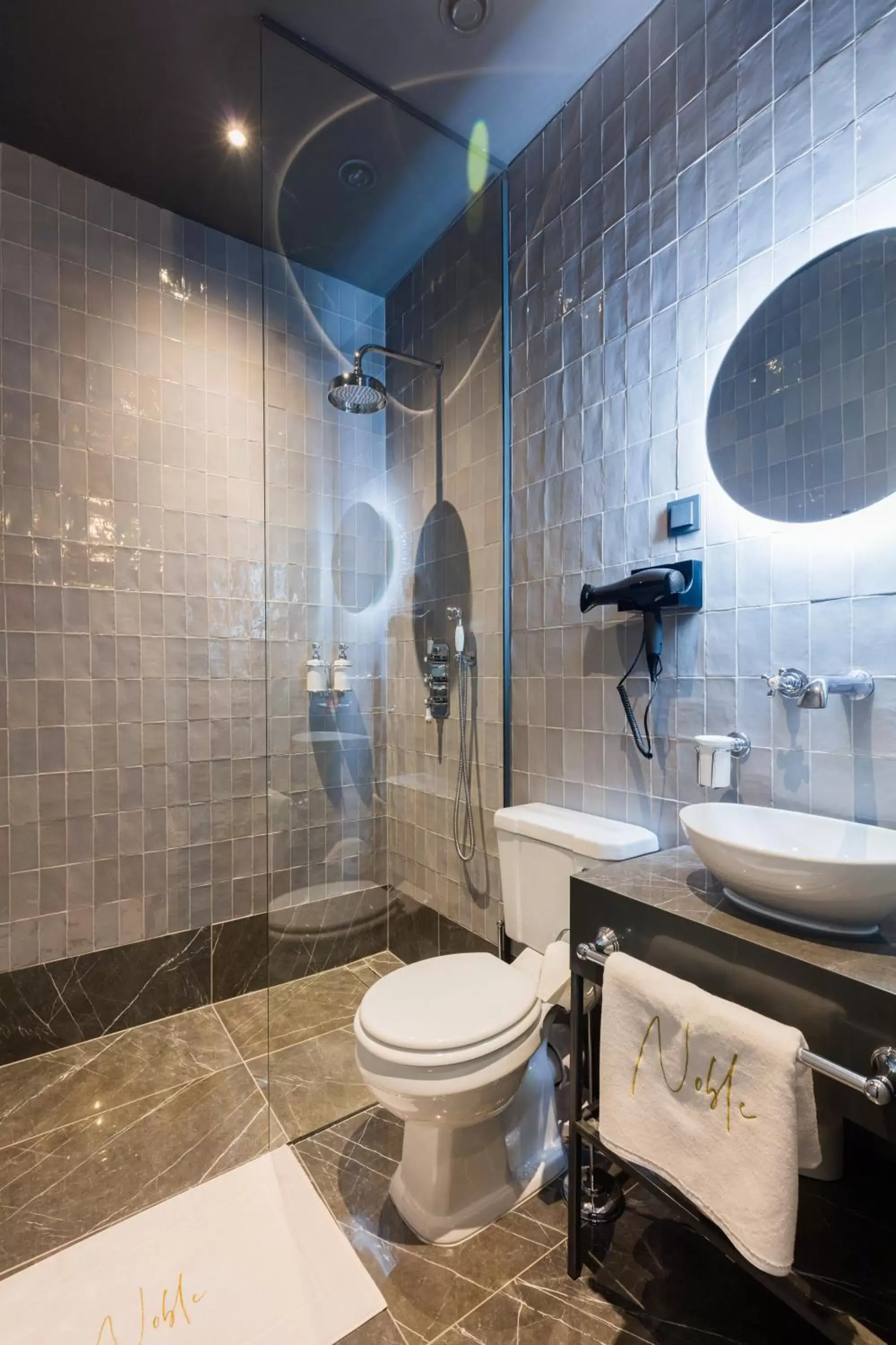 Shower, Bathroom in Noble Boutique Hotel - Adults Only