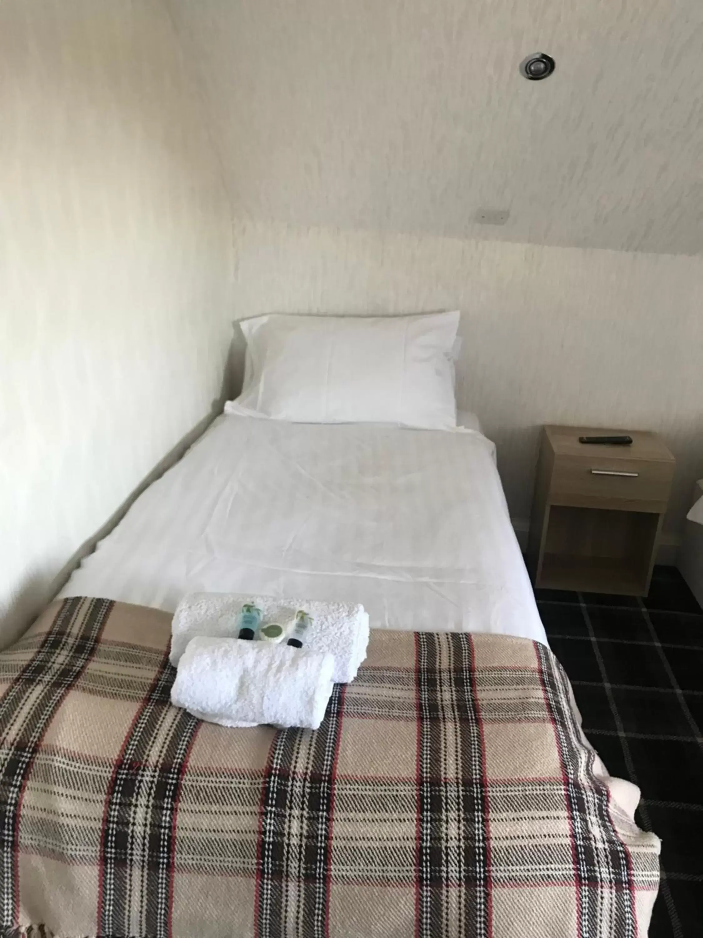 Bed in Gothenburg Hotel