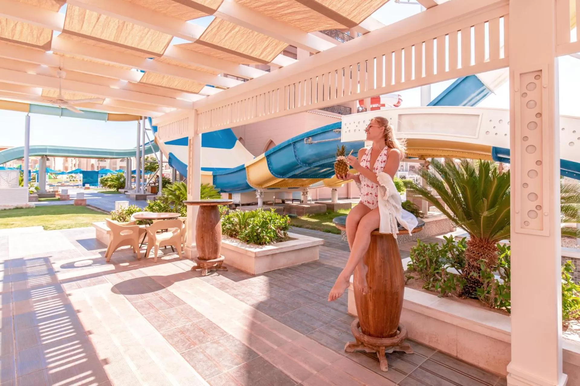 Aqua park in Pickalbatros Aqua Park Resort - Hurghada