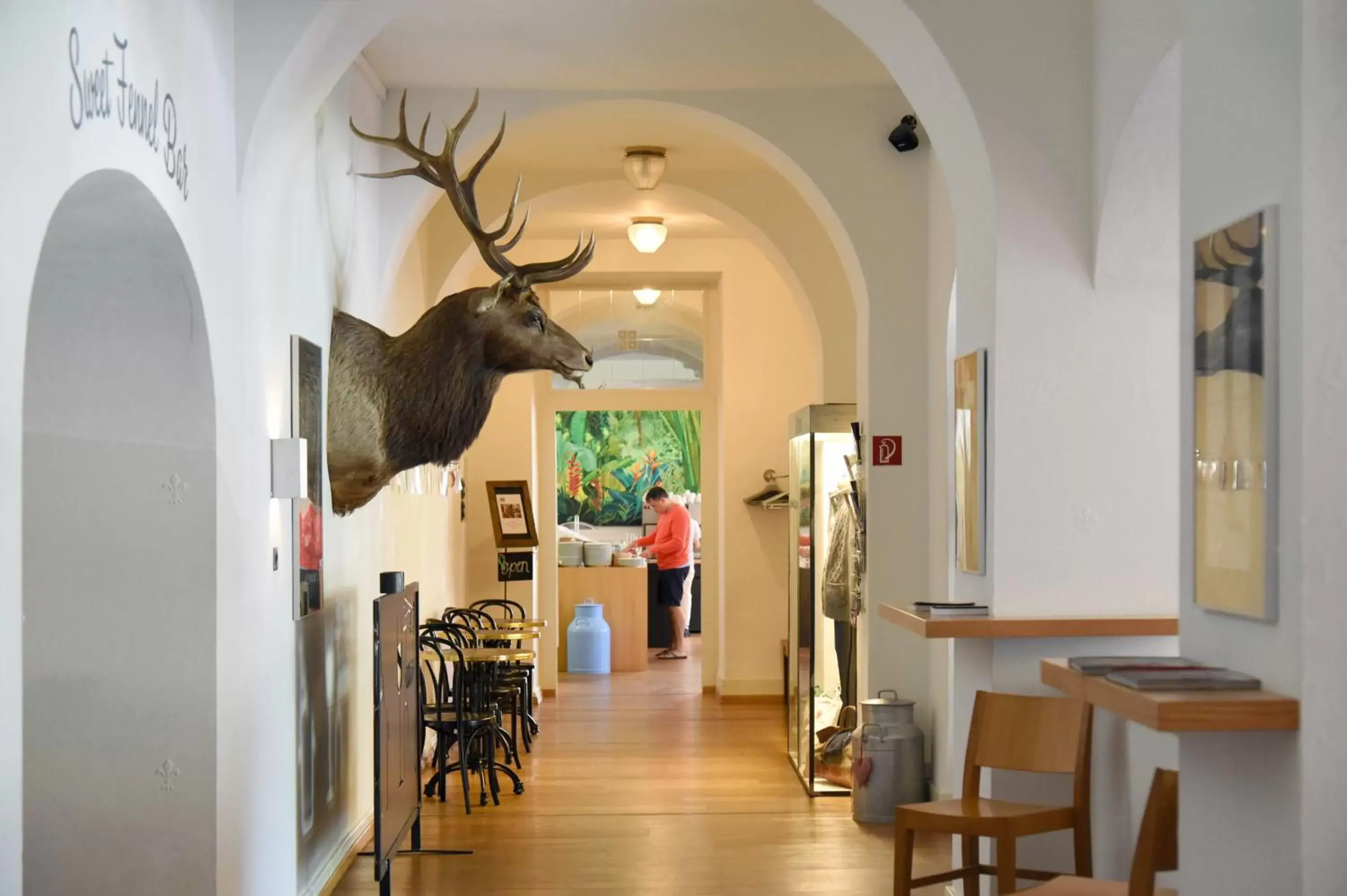 Decorative detail, Lobby/Reception in Hotel Seehof-Arosa