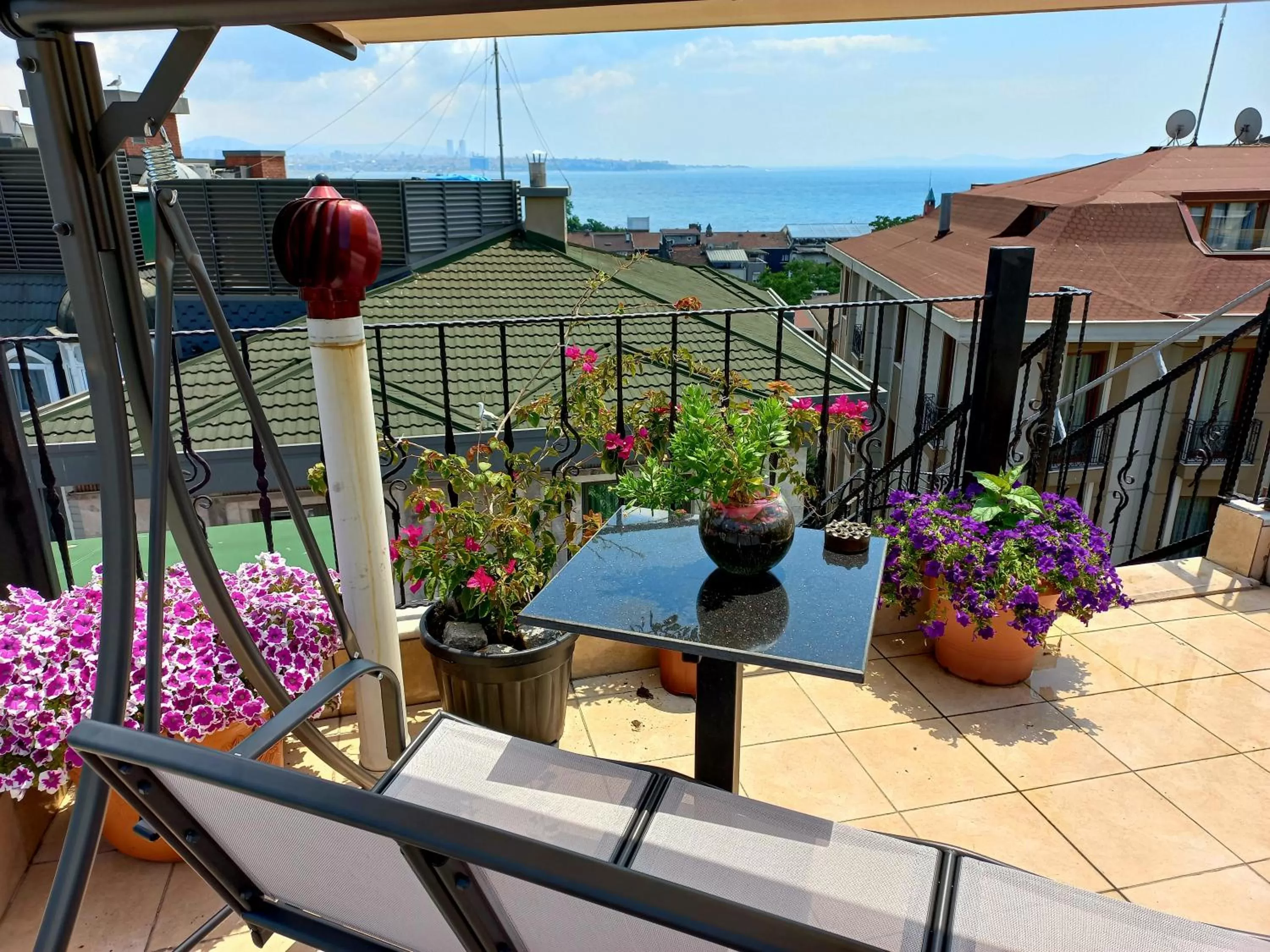 Patio in Agora Guesthouse