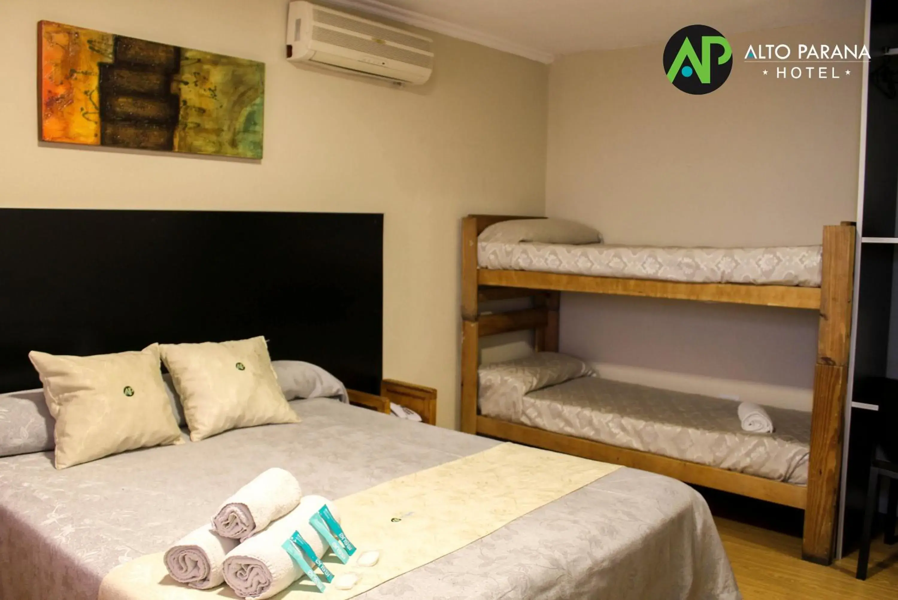 bunk bed in Hotel Alto Parana