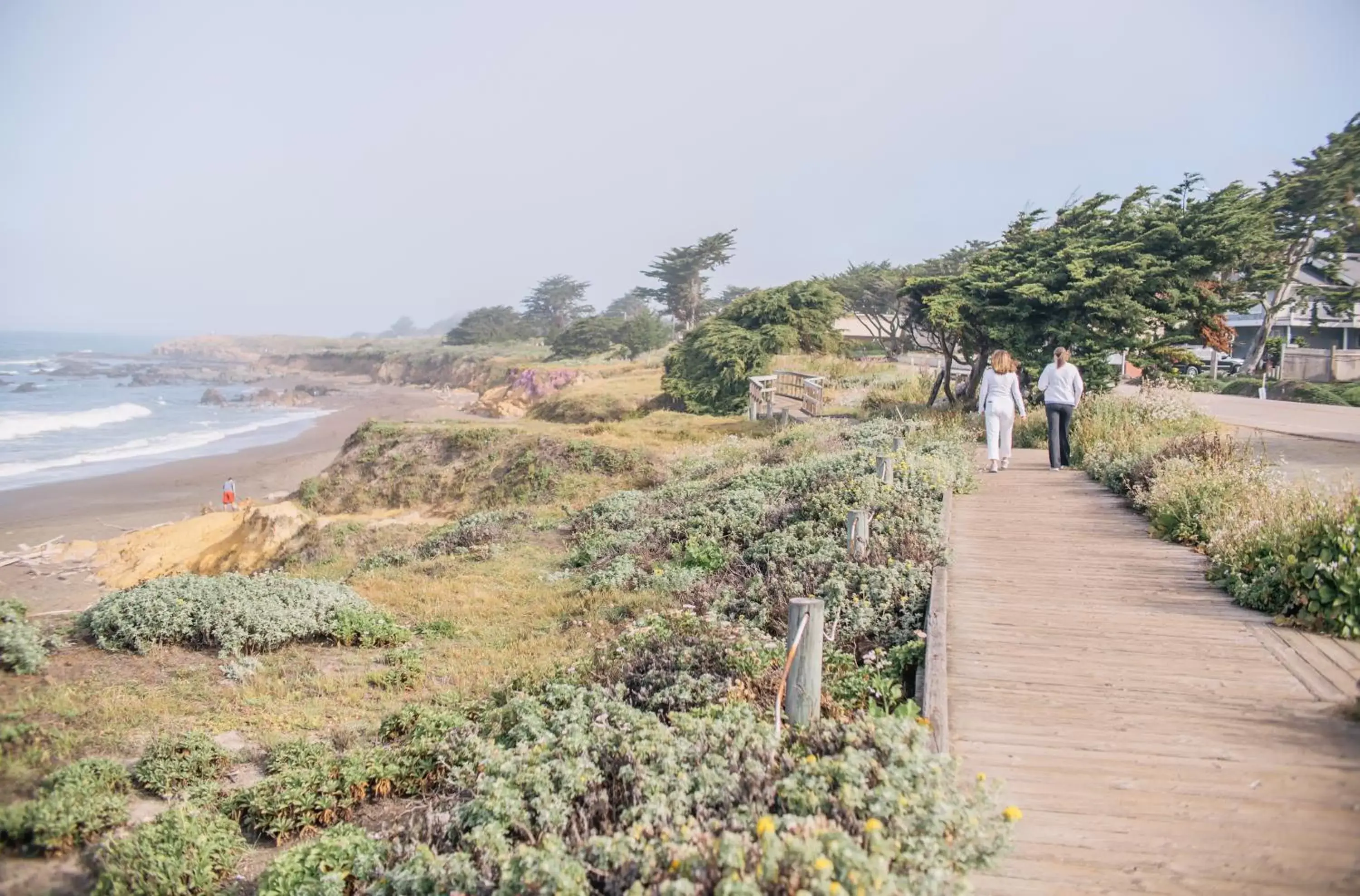 Beach in Fogcatcher Inn