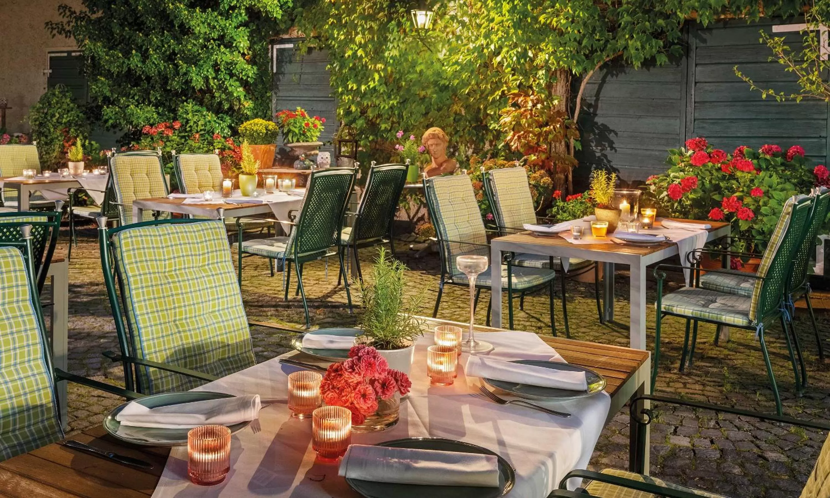 Garden in Hotel Liebl