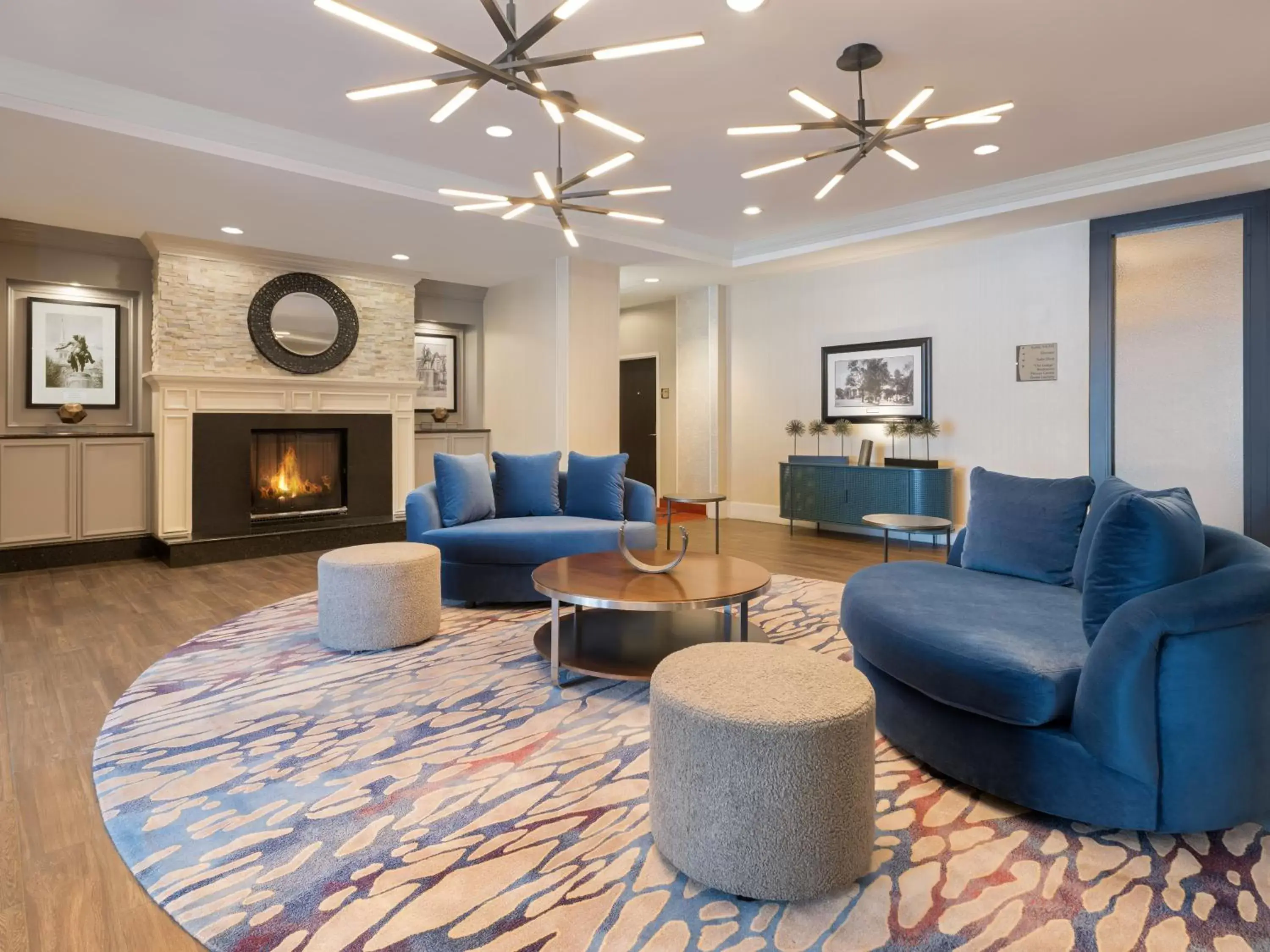 Lobby or reception, Seating Area in Homewood Suites by Hilton Boston Cambridge-Arlington, MA
