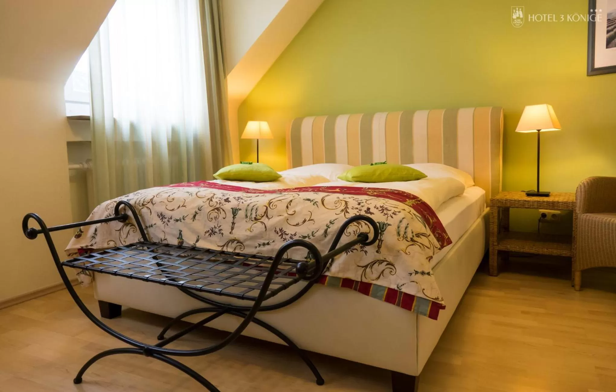 Bed in Hotel 3 Könige