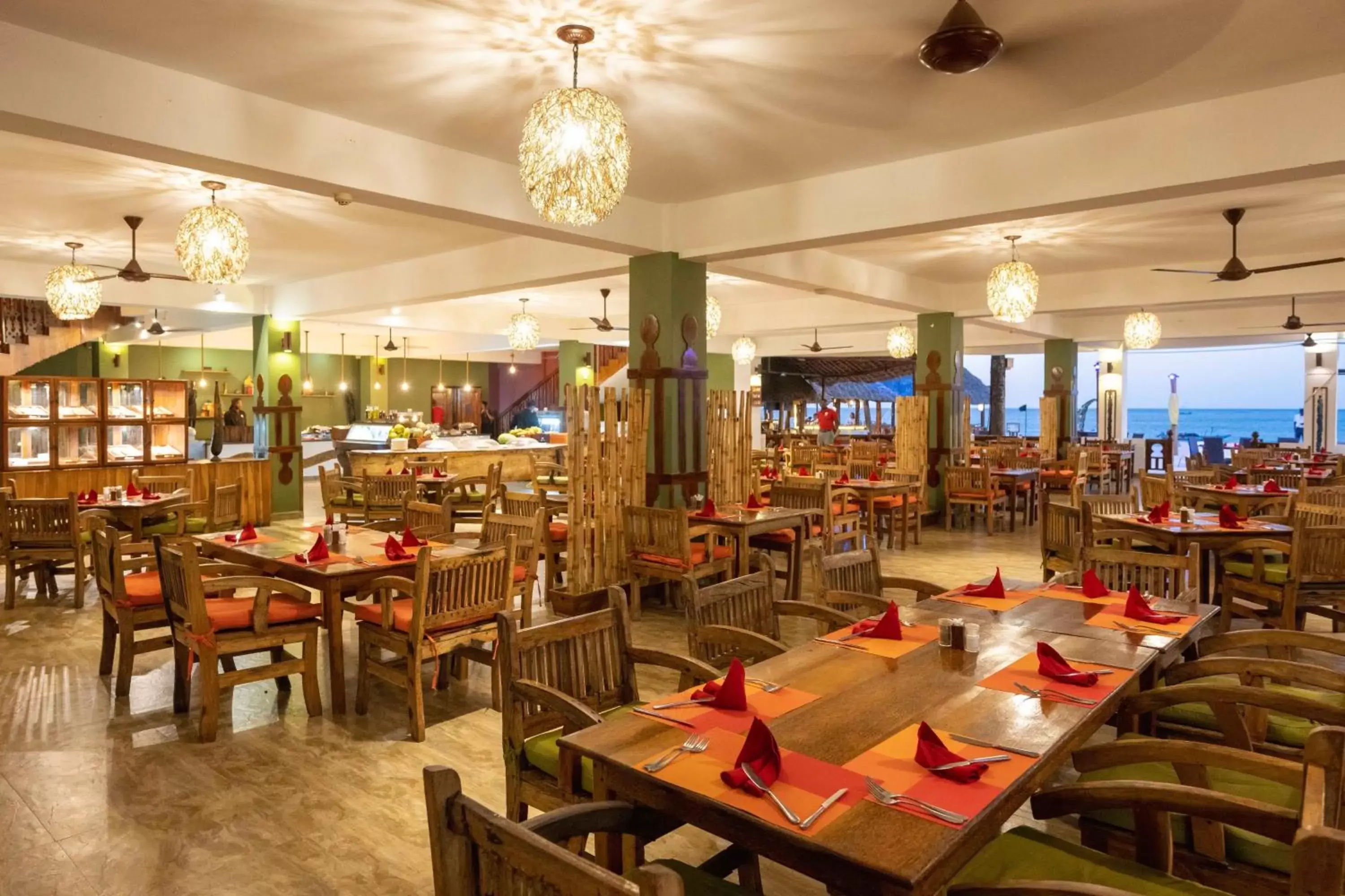 Restaurant/Places to Eat in Nungwi Beach Resort by Turaco