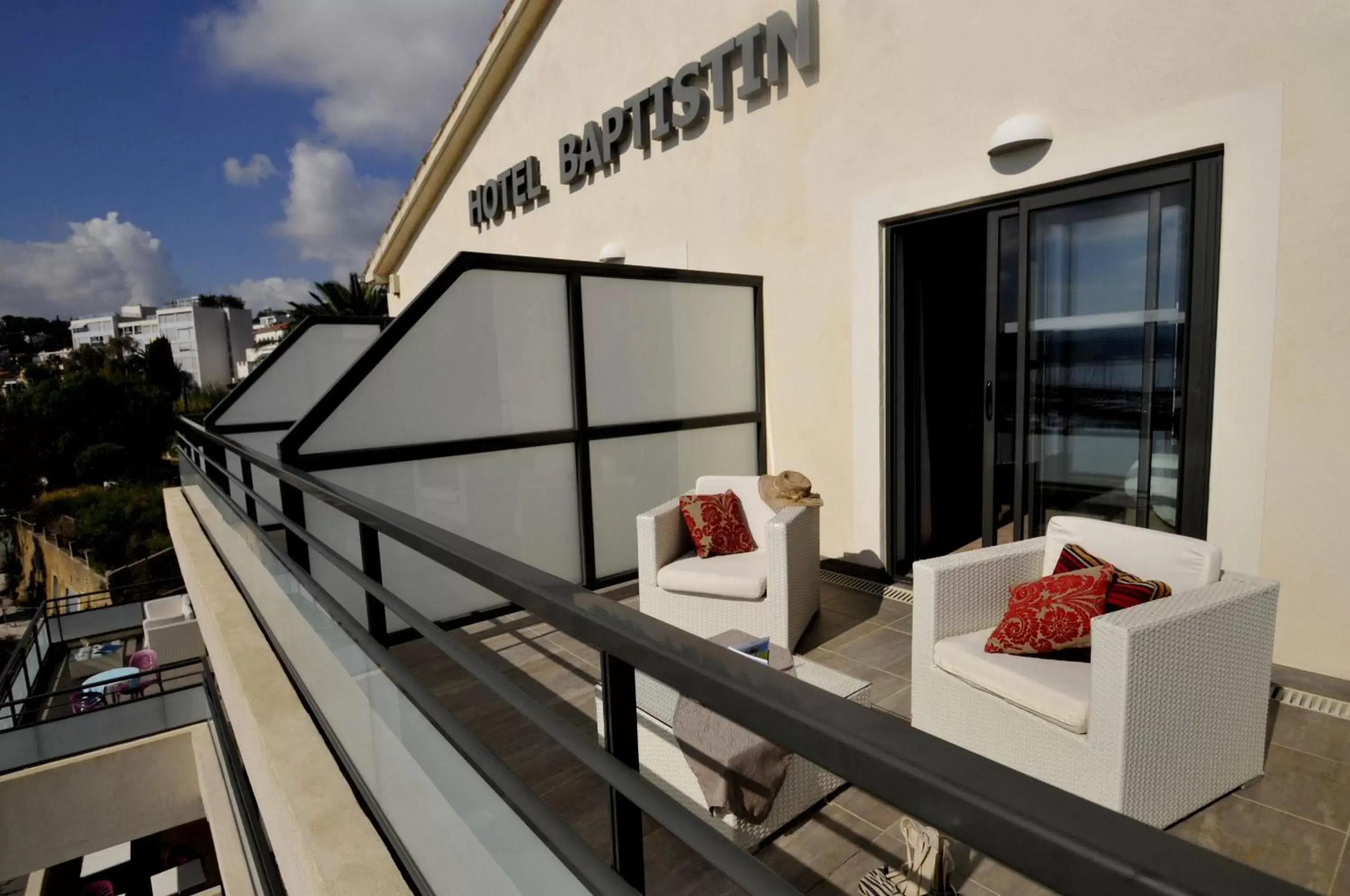 Balcony/Terrace in Hôtel Baptistin