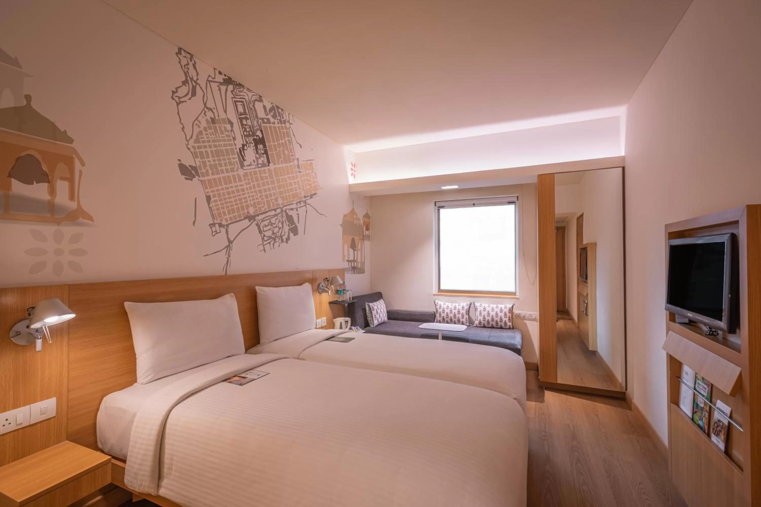 Bedroom, Bed in ibis Jaipur City Centre - An Accor Brand