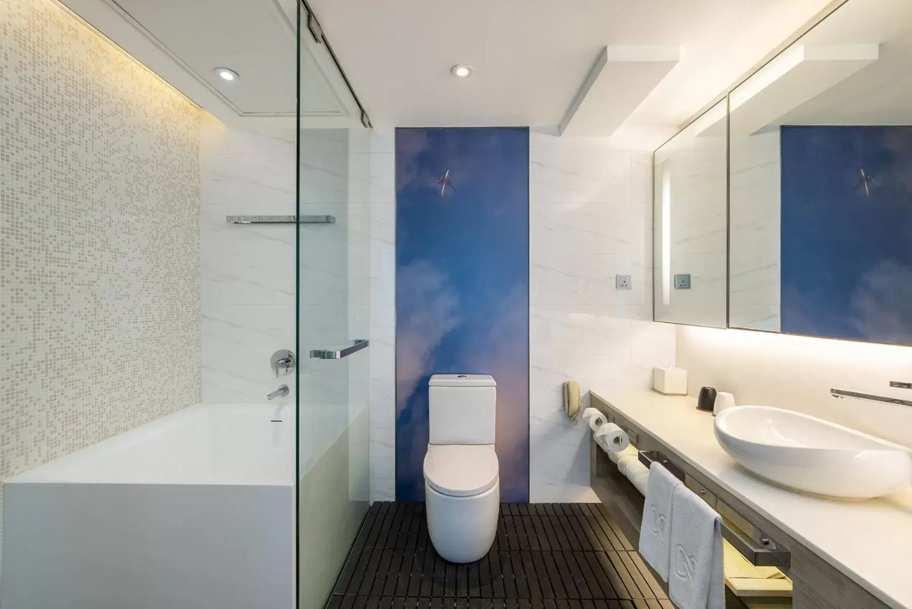 Bathroom in Lodgewood by Nina Hospitality Mong kok