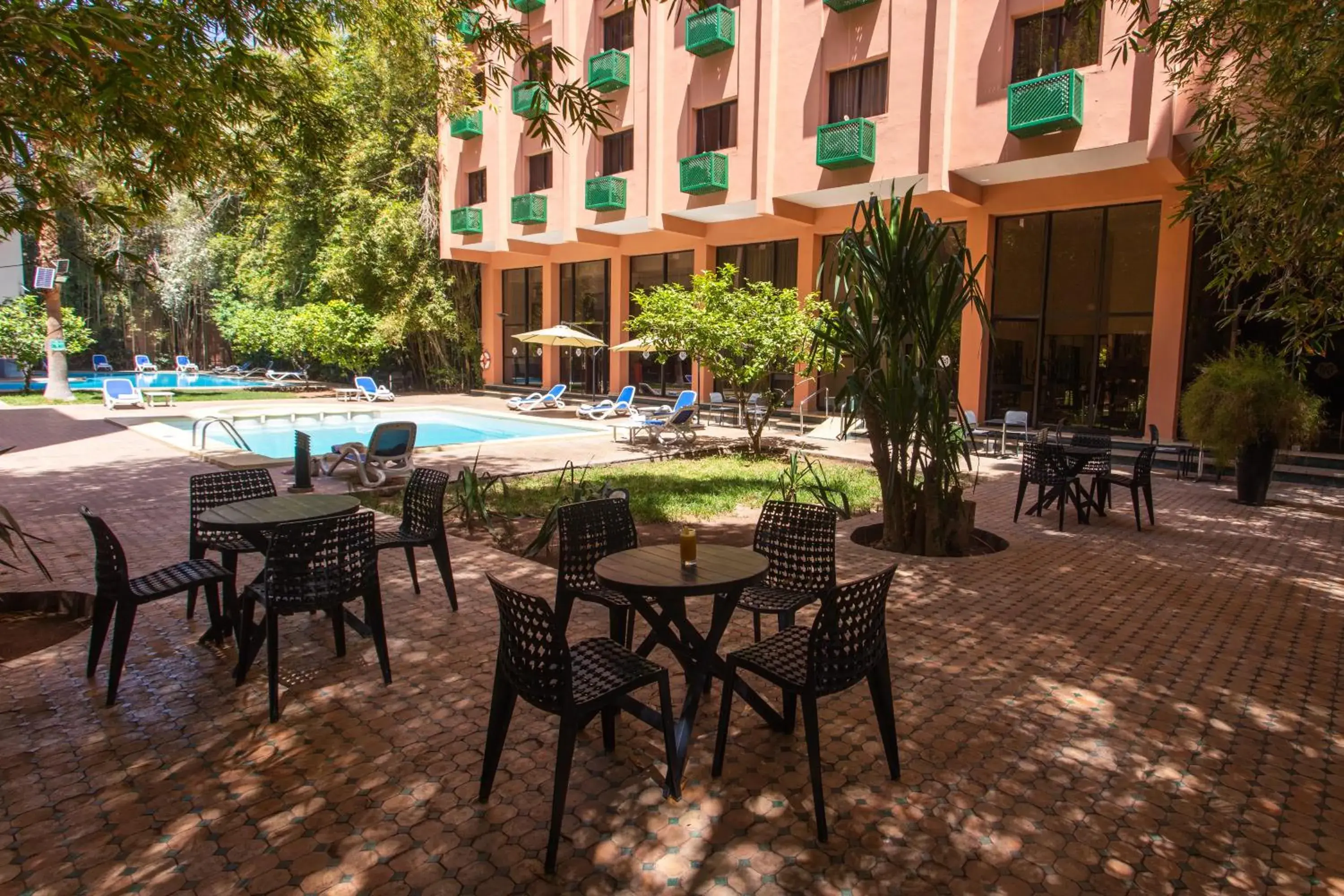 Swimming Pool in Hotel Meriem Marrakech