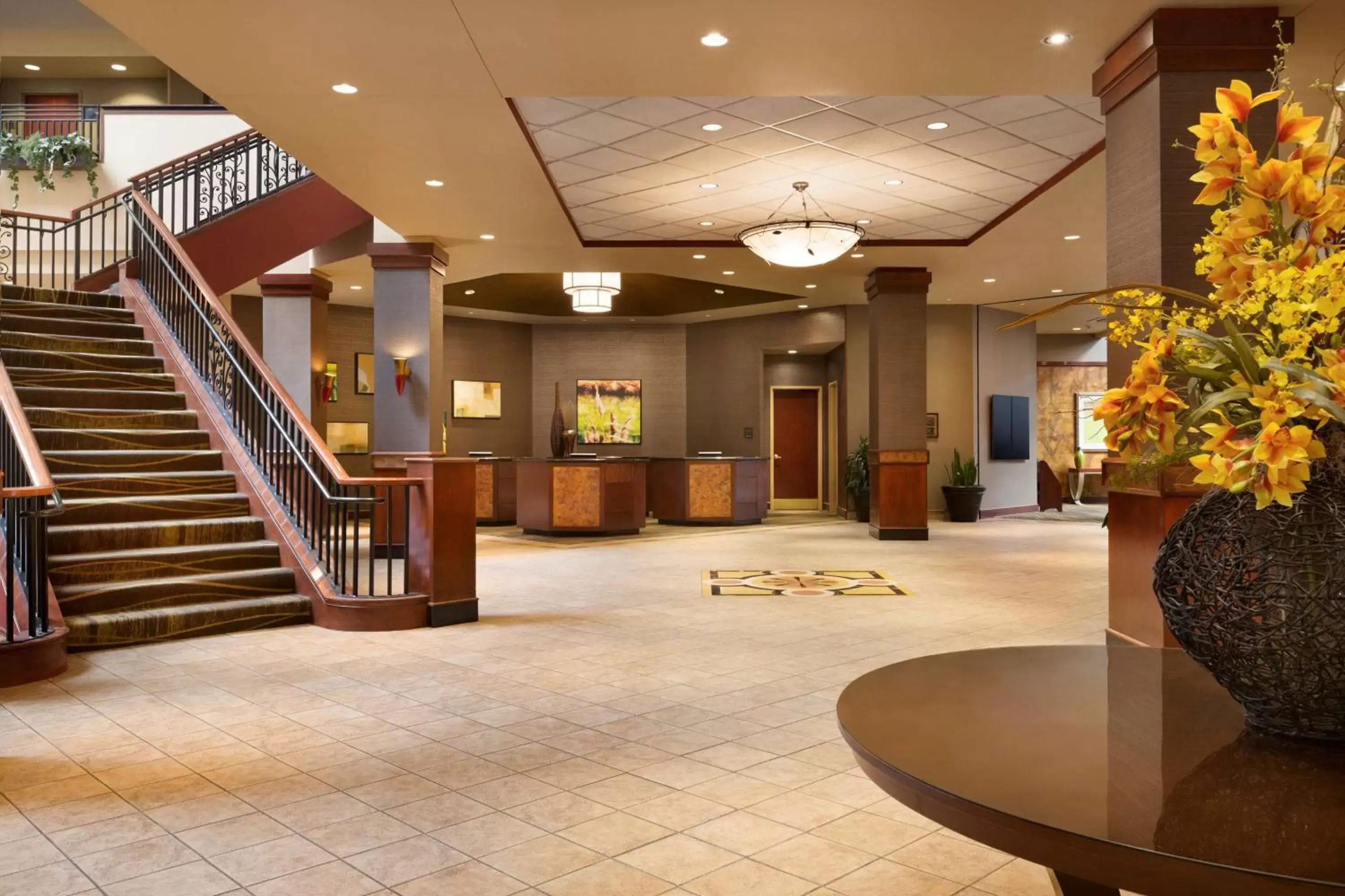 Lobby or reception, Lobby/Reception in Embassy Suites Lincoln