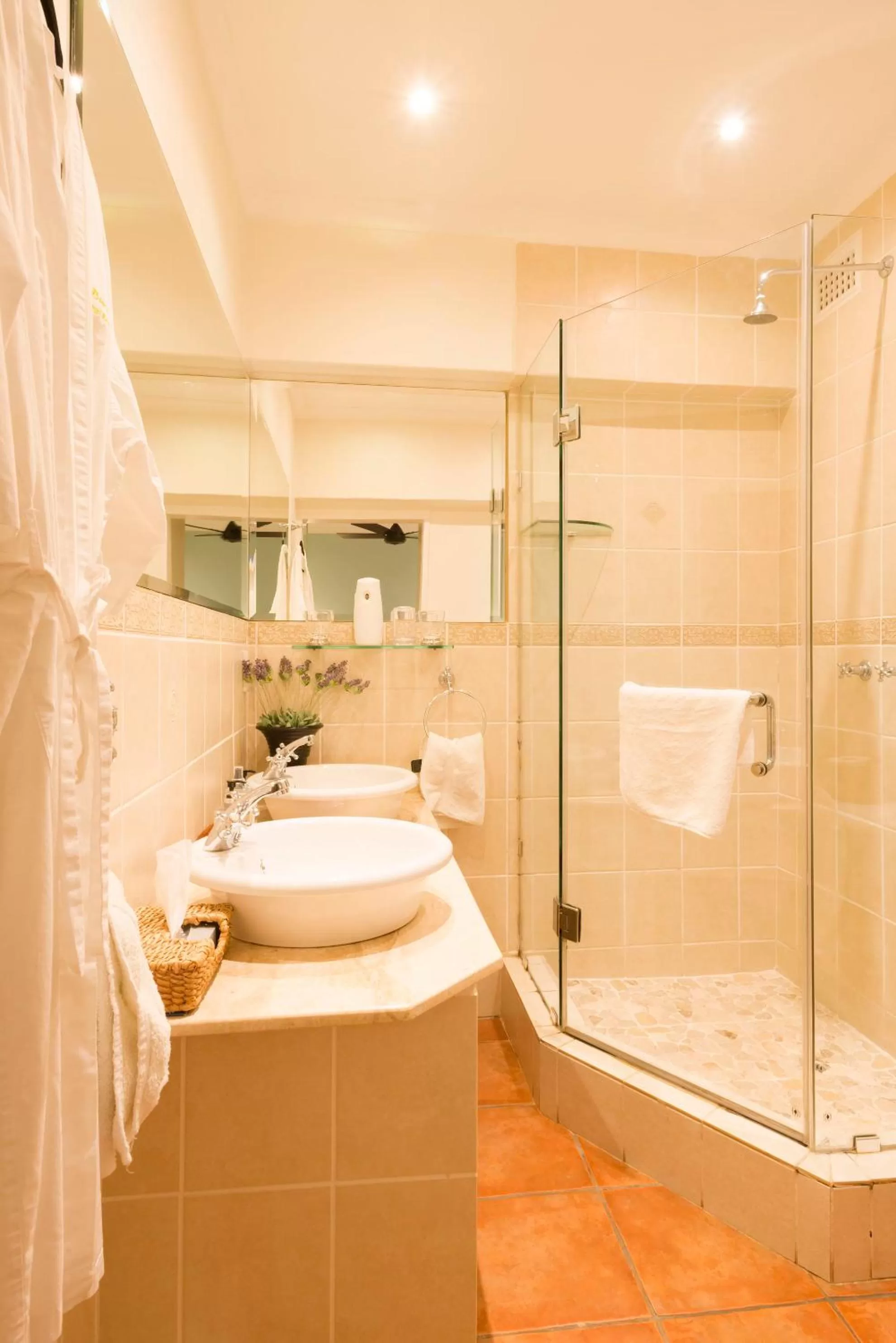 Shower in Five Burnham Guest House