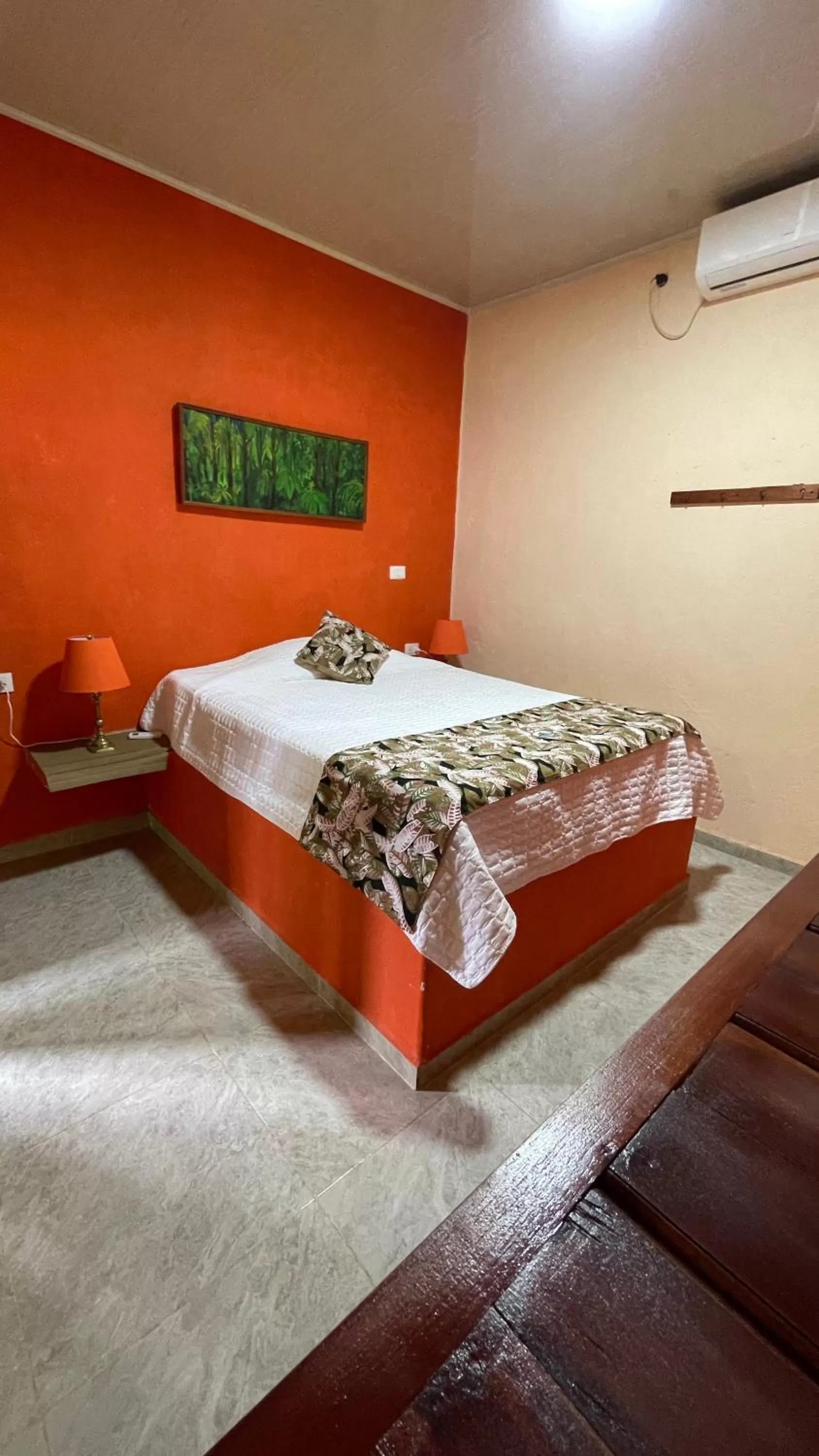 Bed in Posada Turística Rocas De Cabo Marzo