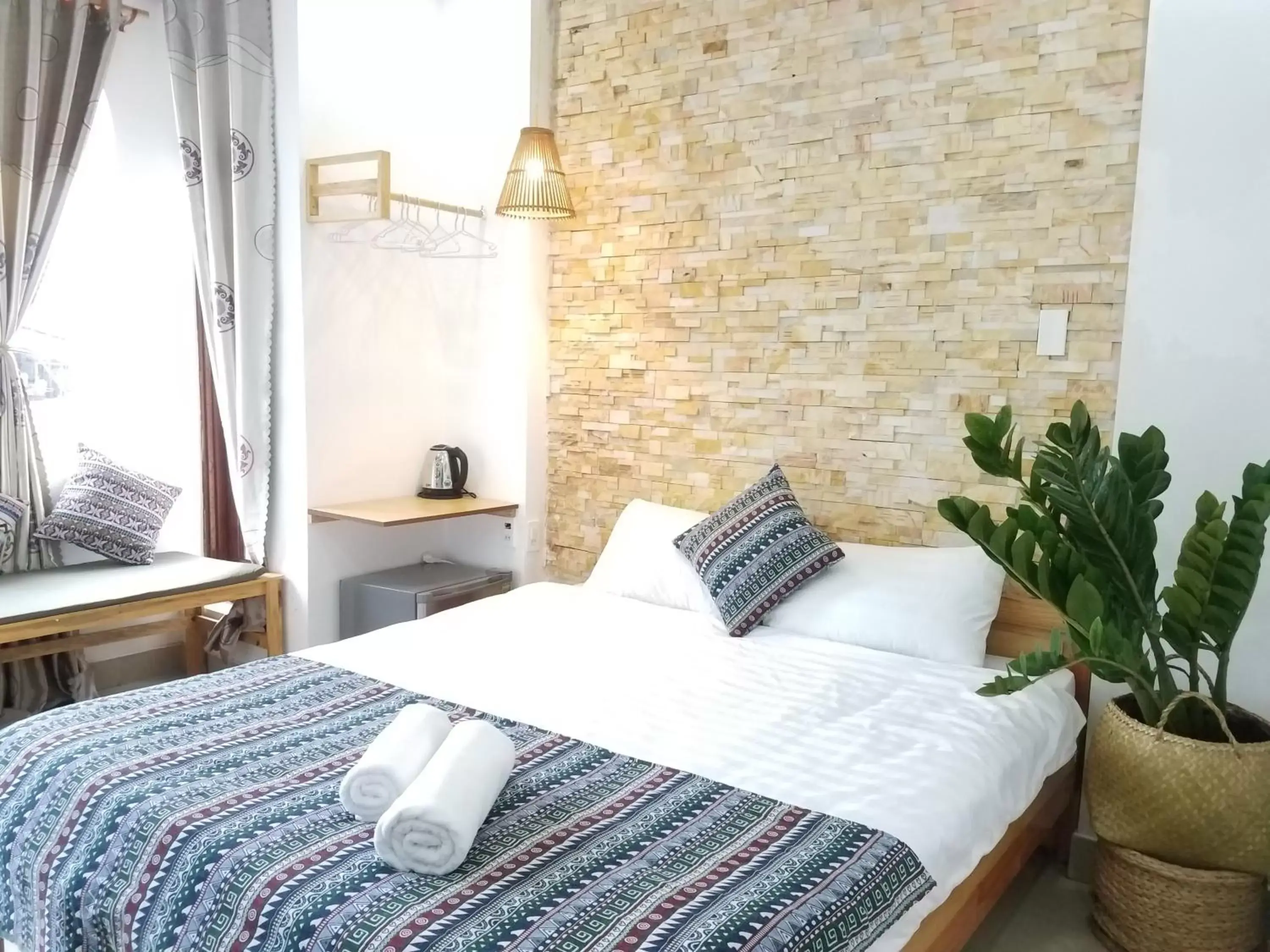 Bed in Hotel Làng Kò Hơ Bed in Hotel Làng Kò Hơ