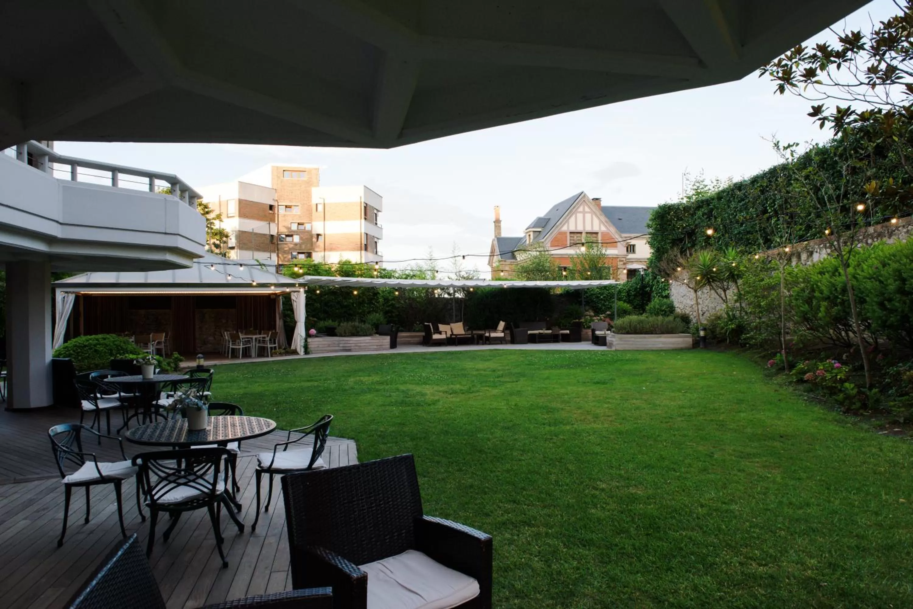 Patio in Gran Hotel Victoria