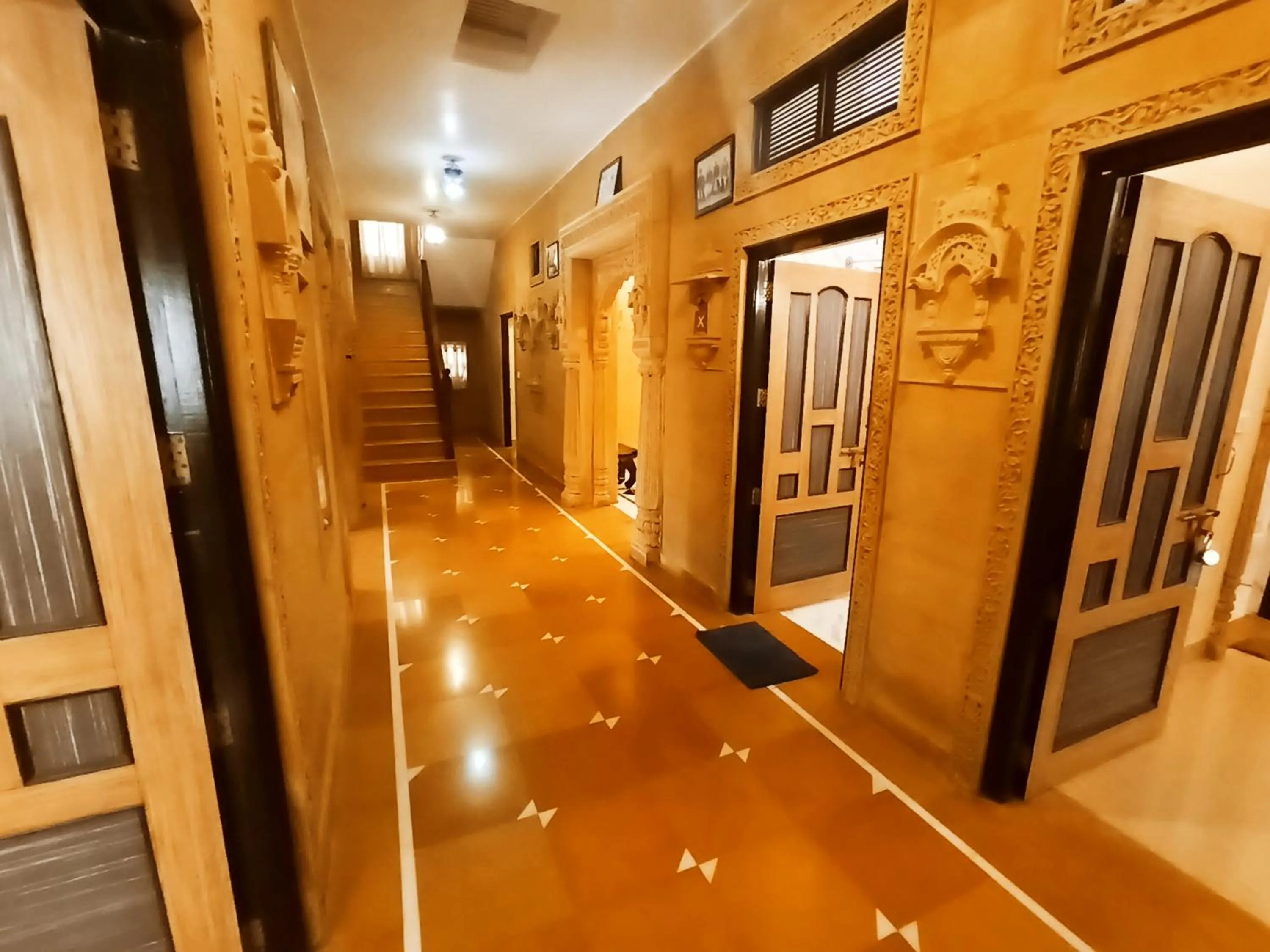 Lobby or reception in Hotel Royal Haveli