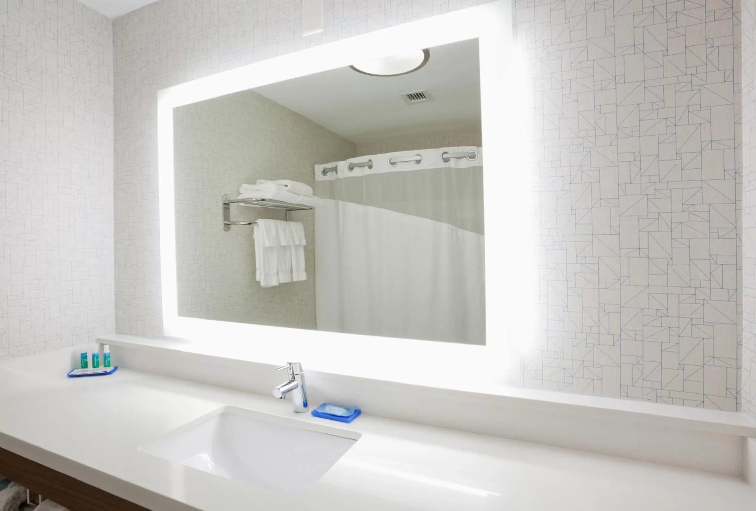 Bathroom in Holiday Inn Express Hotel & Suites Fort Collins, an IHG Hotel