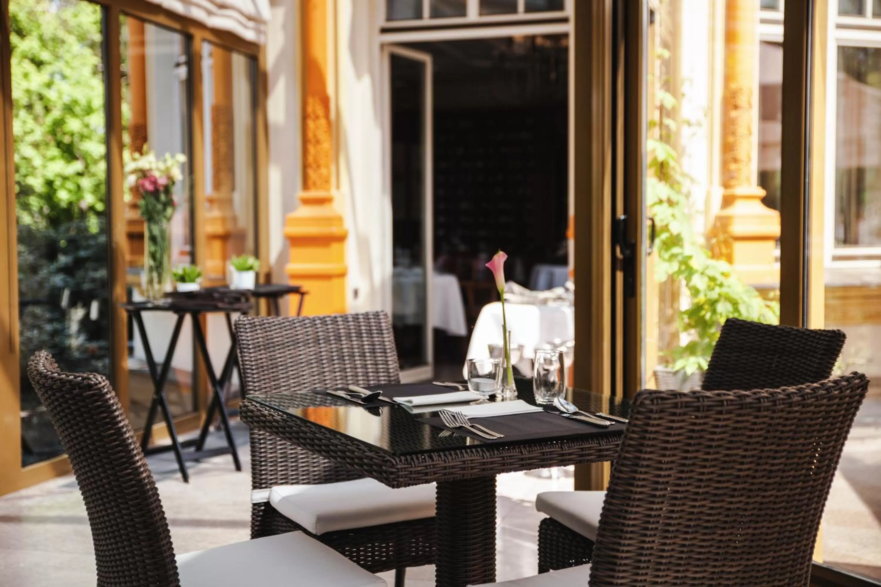 Patio, Restaurant/Places to Eat in Grape Hotel