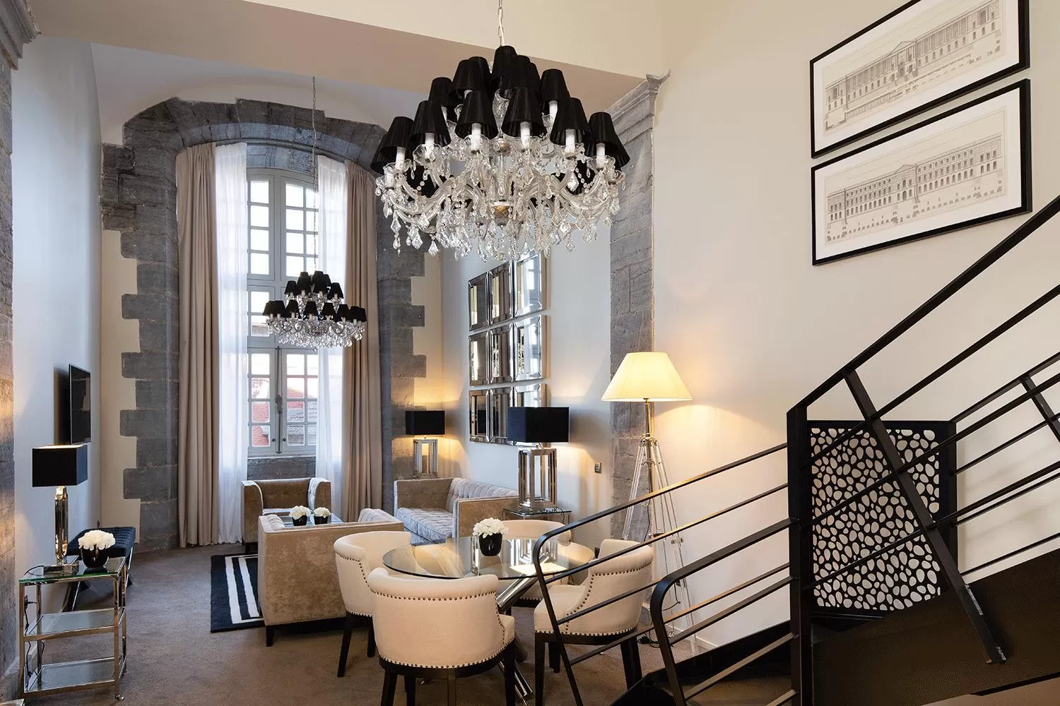 Living room in Royal Hainaut Spa & Resort Hotel