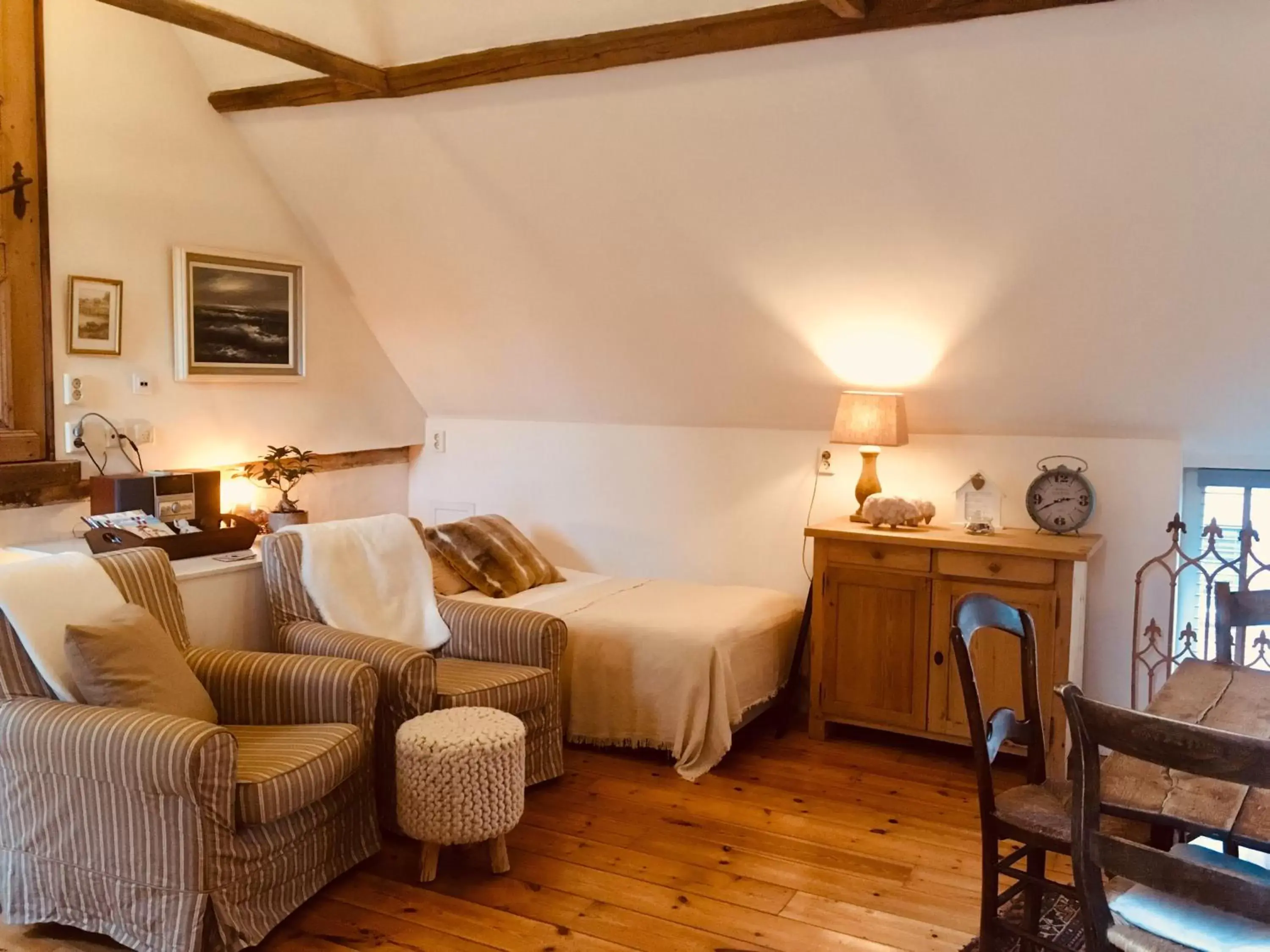 Living room in De Stadsboerderij