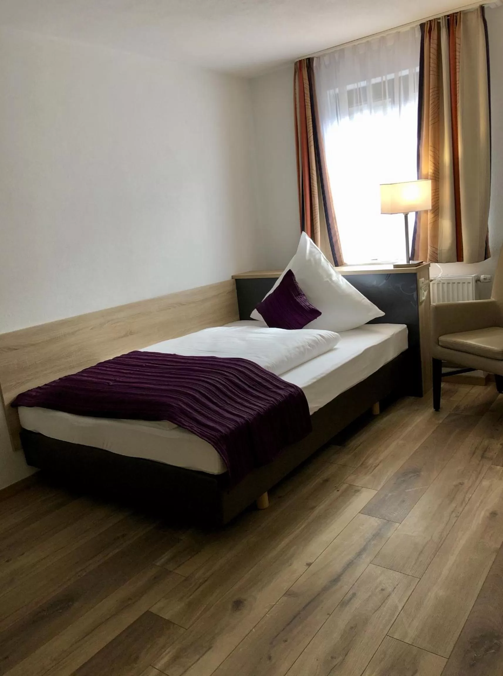 Bed in A Lotus Hotel