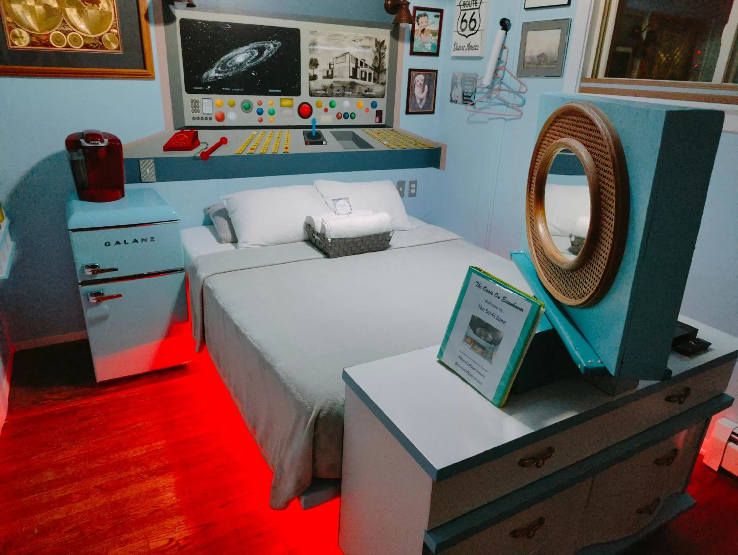 Bed in The Oasis on Eisenhower